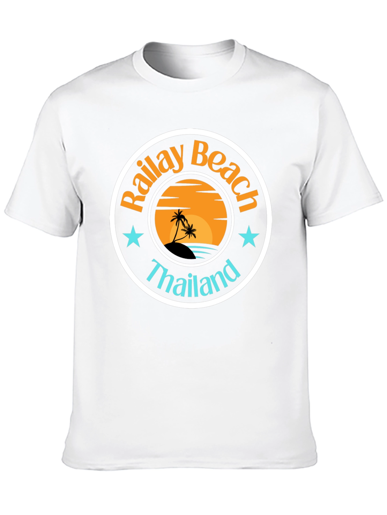 Camiseta Negra Railay Beach Tailandia