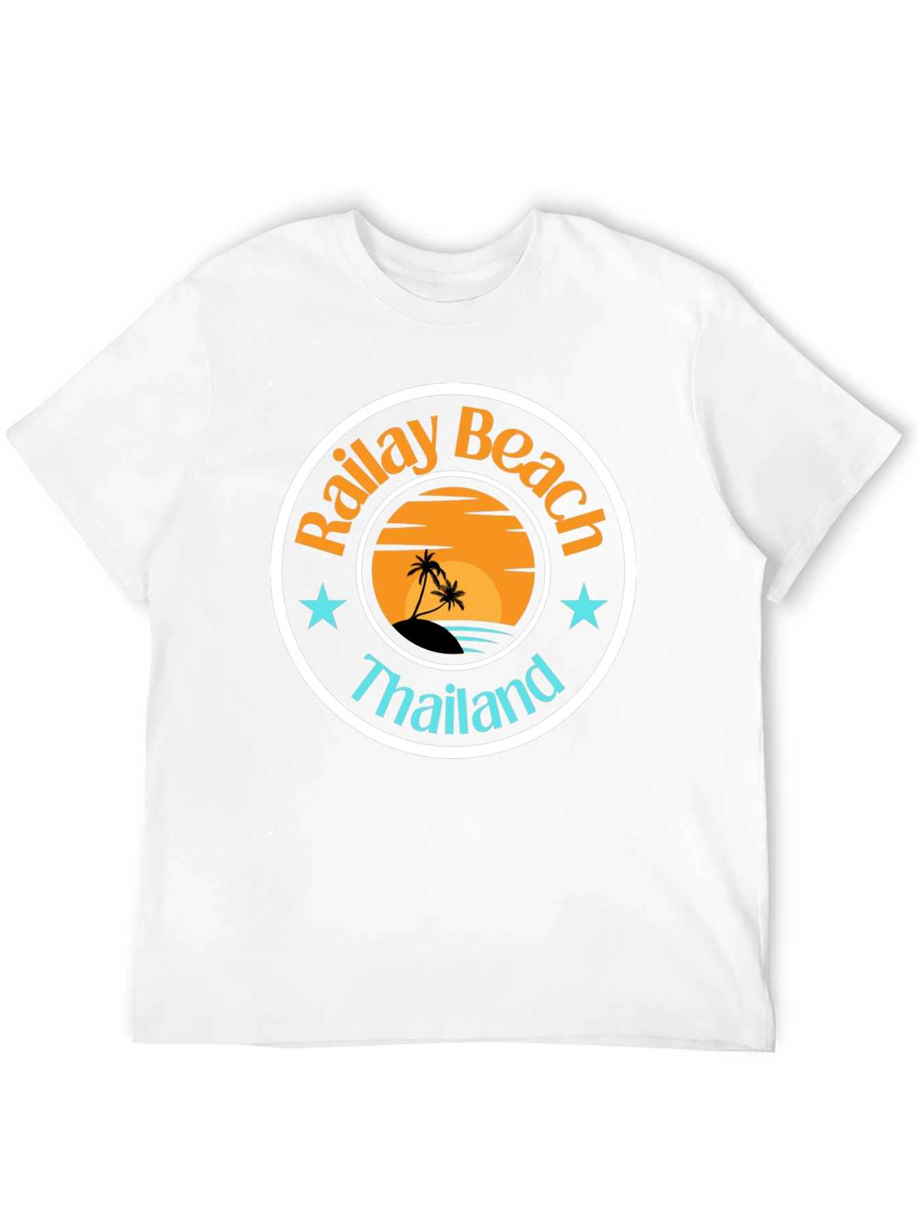 Camiseta Negra Railay Beach Tailandia