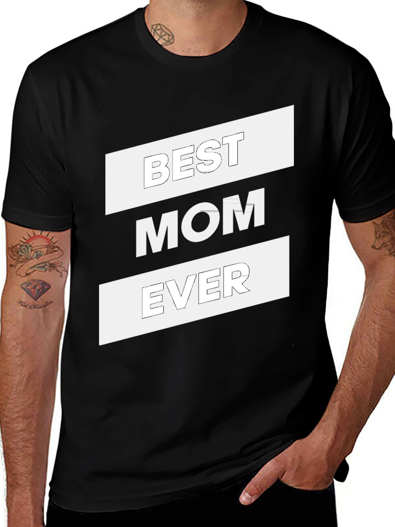 Camiseta Negra: Mejor Mamá Del Mundo
