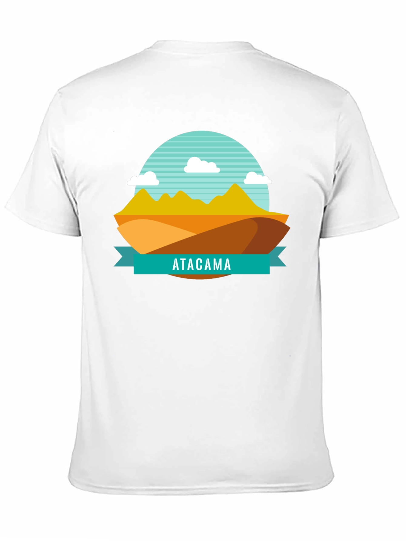Camiseta Atacama Diseño Gráfico Unisex