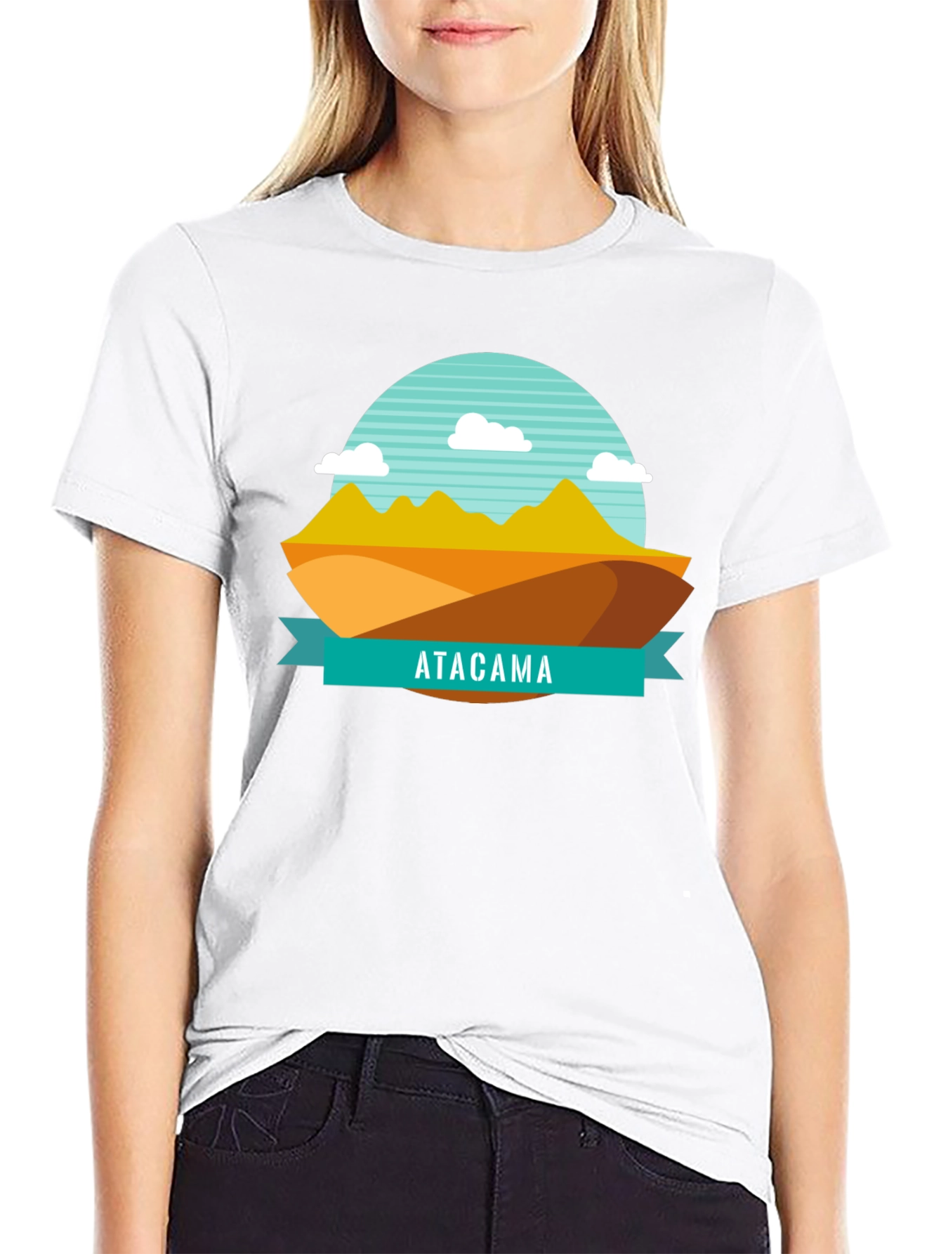 Camiseta Atacama Diseño Gráfico Unisex