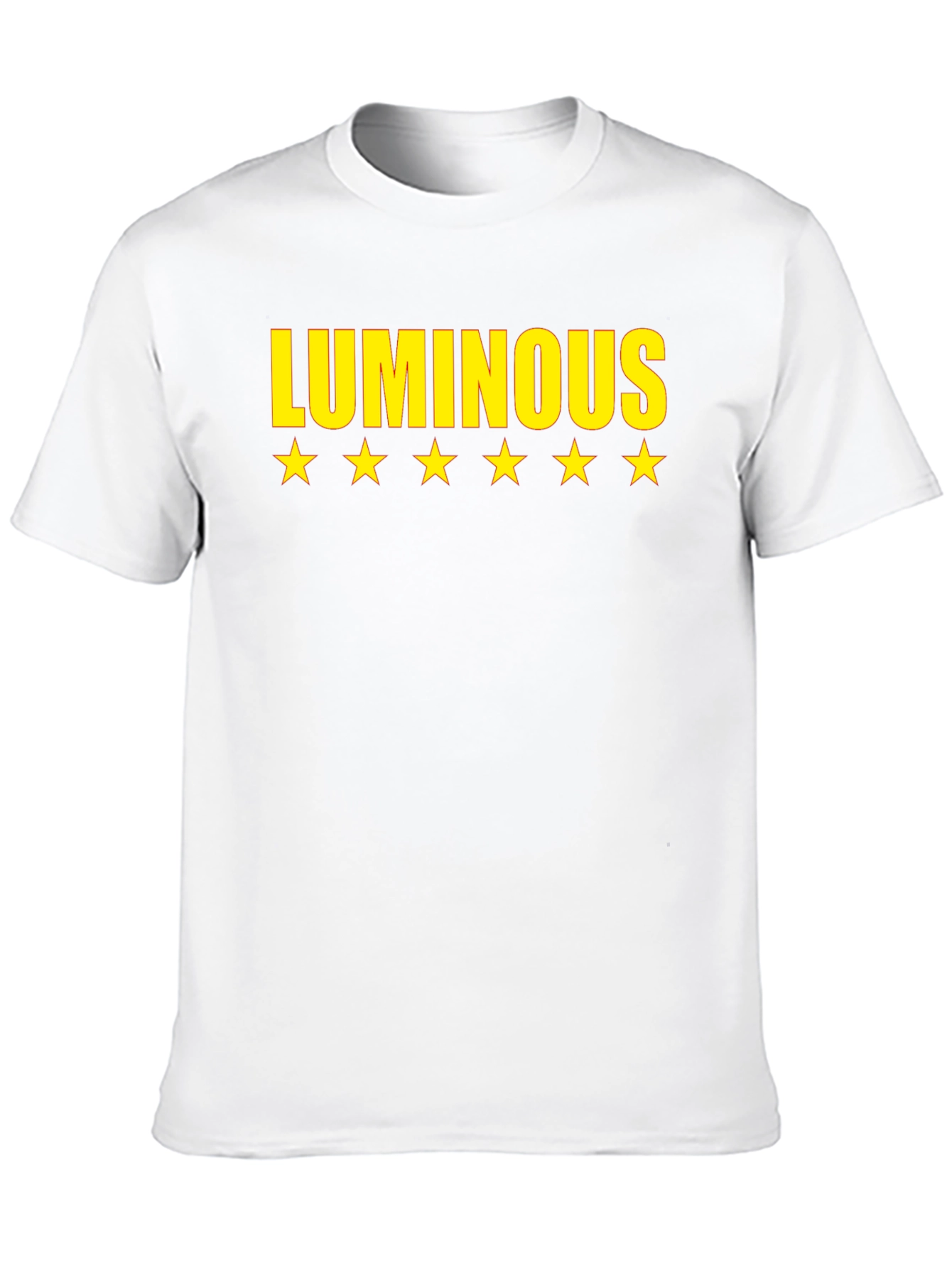 Camiseta Negra Luminous con Estrellas