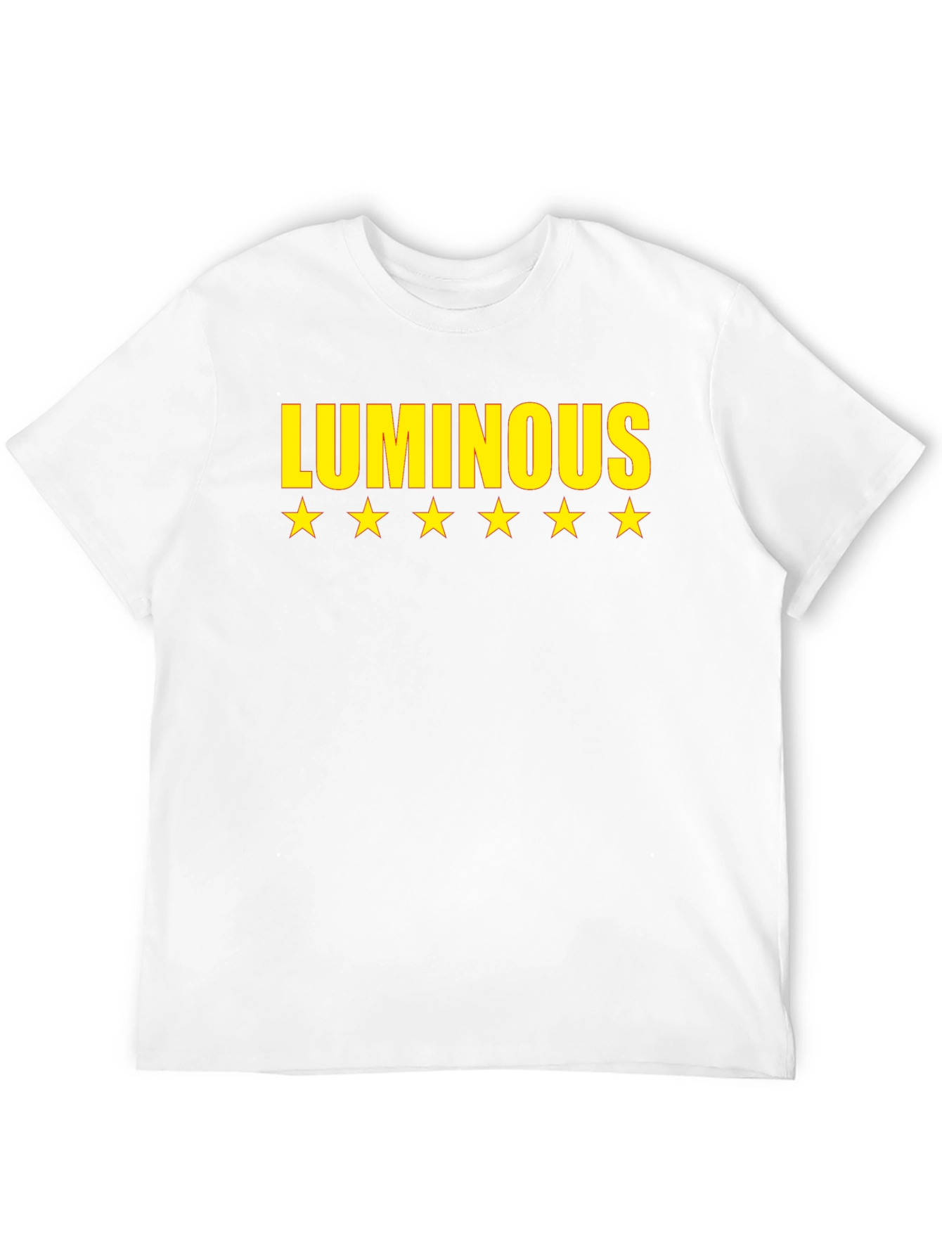 Camiseta Negra Luminous con Estrellas