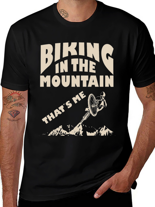 Camiseta Biking in the Mountain