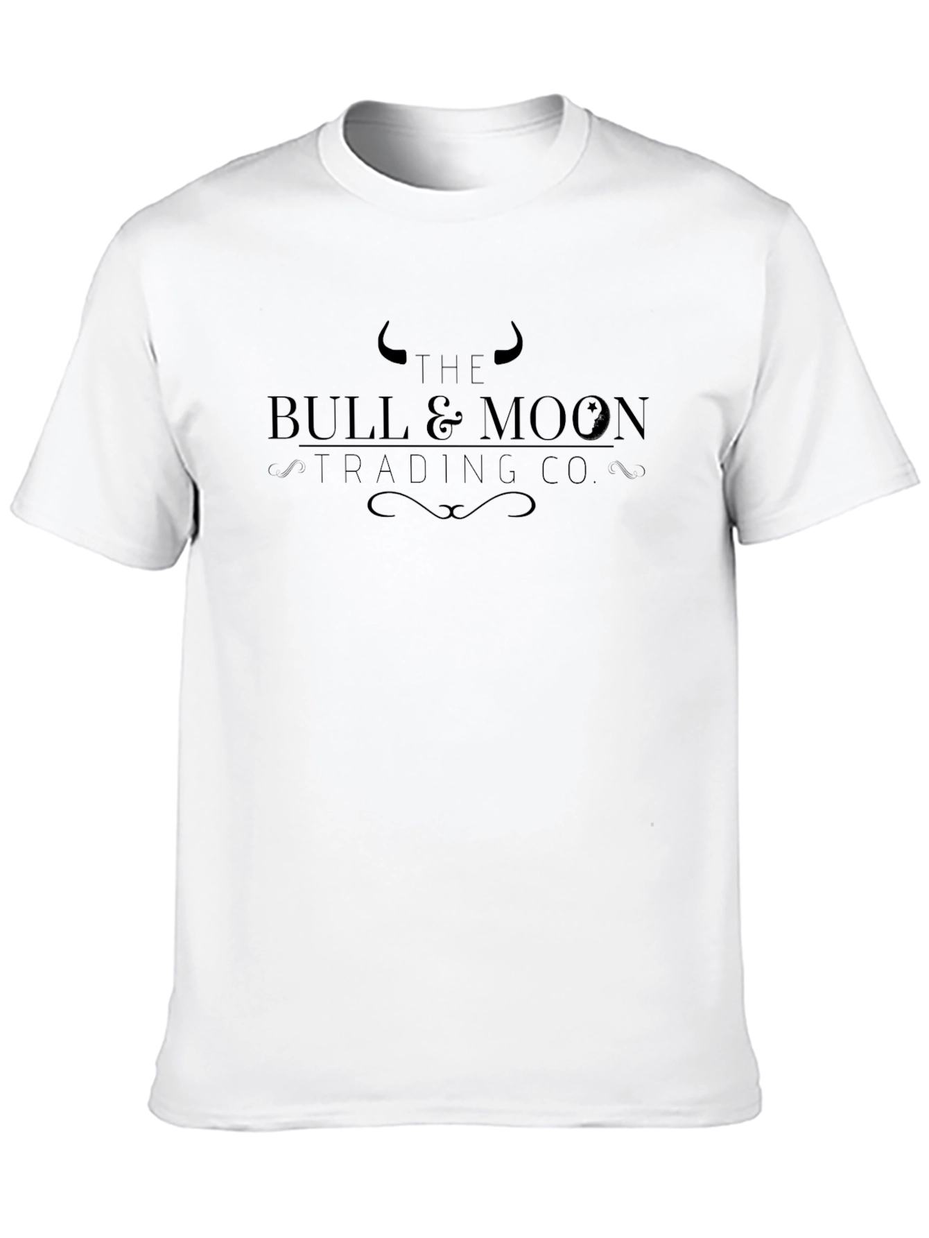 Camiseta Negra Bull & Moon