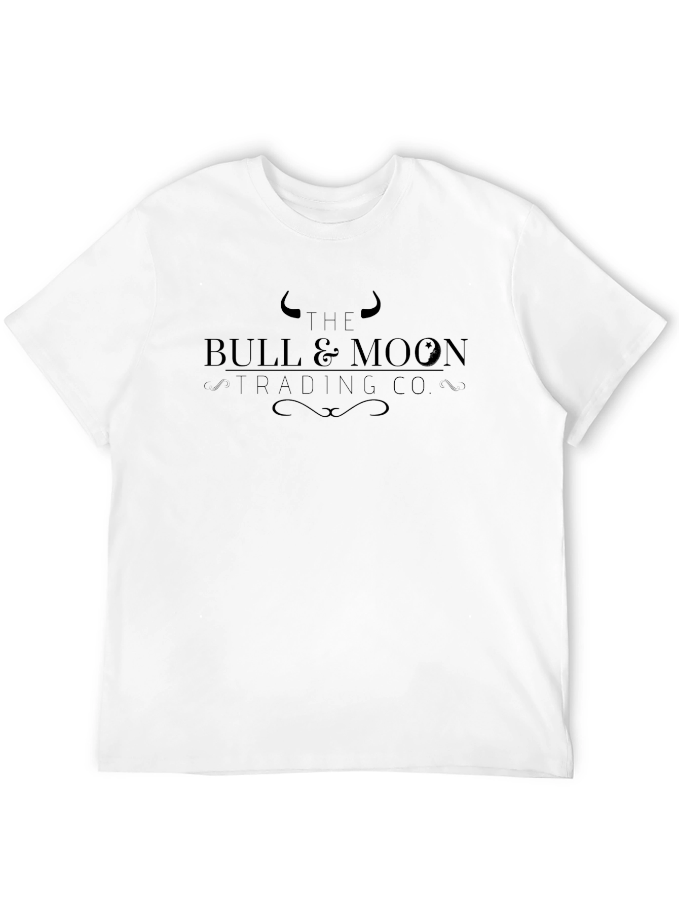 Camiseta Negra Bull & Moon