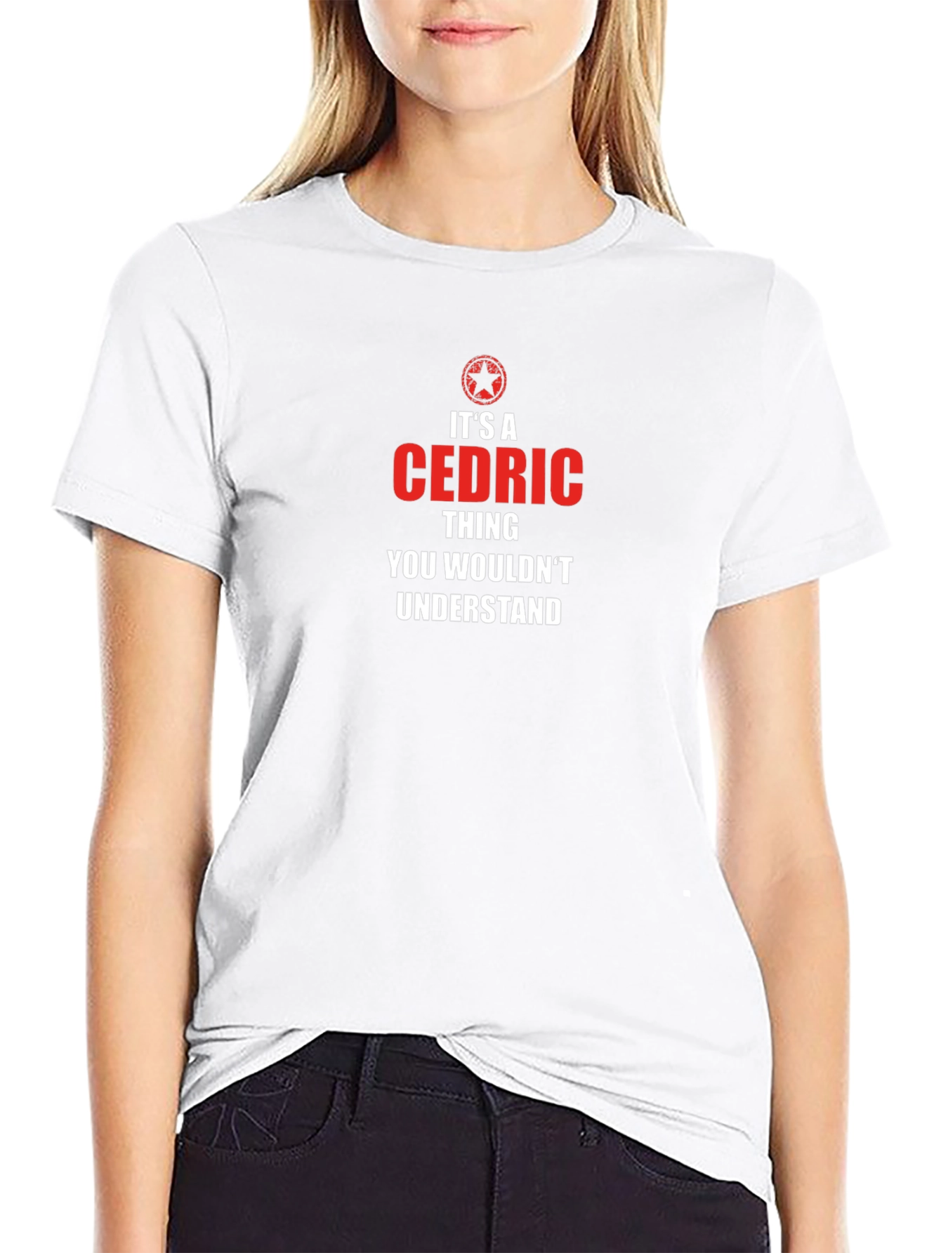 Camiseta Negra Cedric Thing para Fanáticos