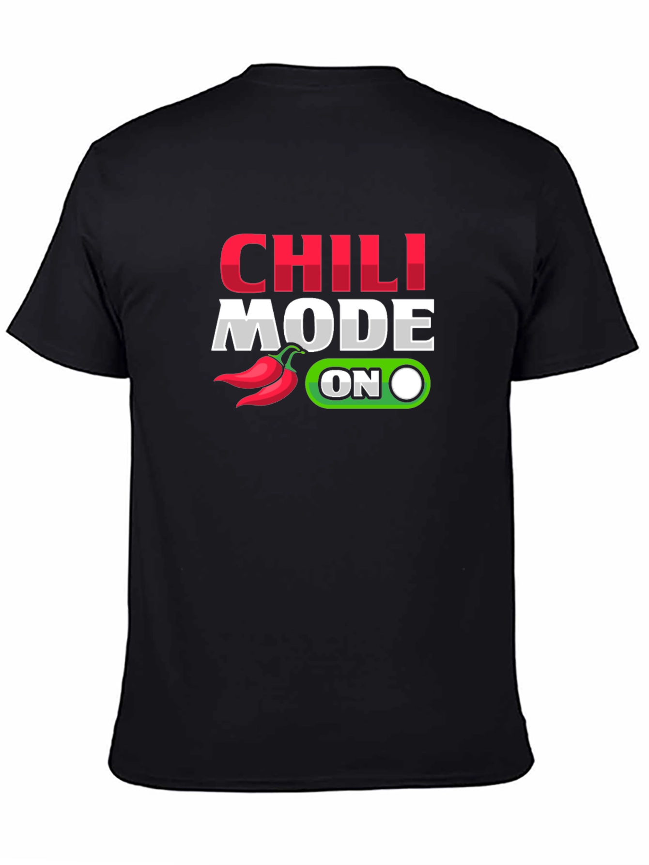 Camiseta Chili Mode On - Diseño picante