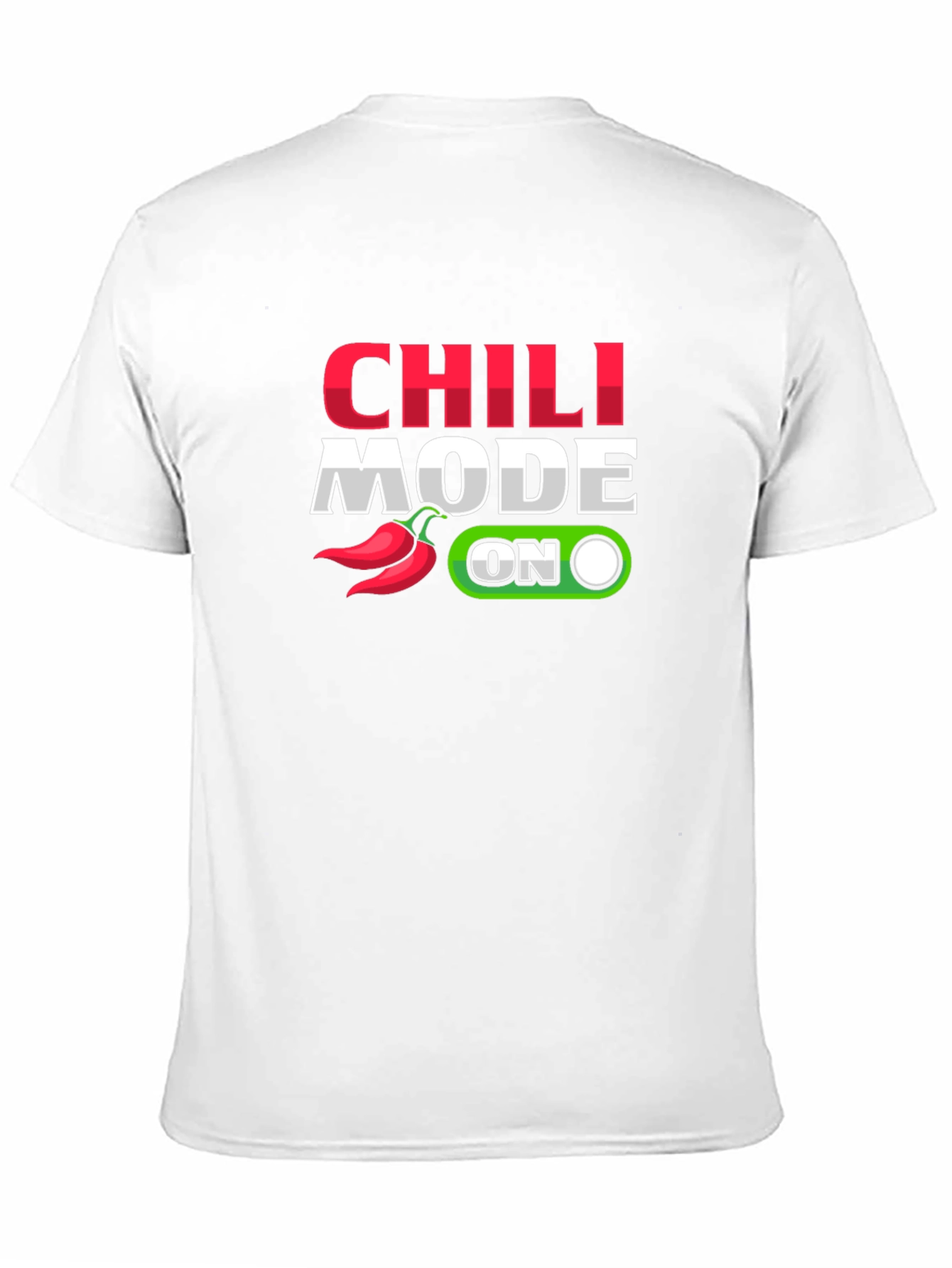 Camiseta Chili Mode On - Diseño picante