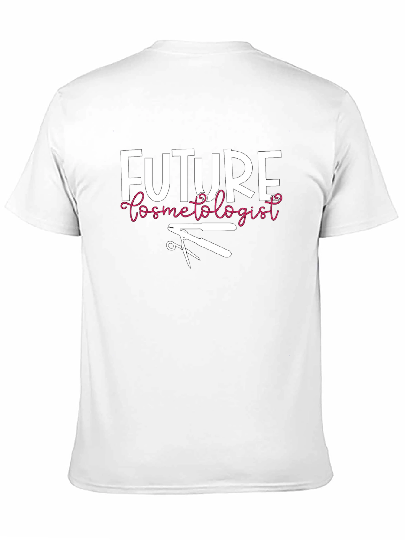 Camiseta Negra Futura Cosmetóloga