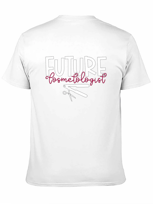 Camiseta Negra Futura Cosmetóloga