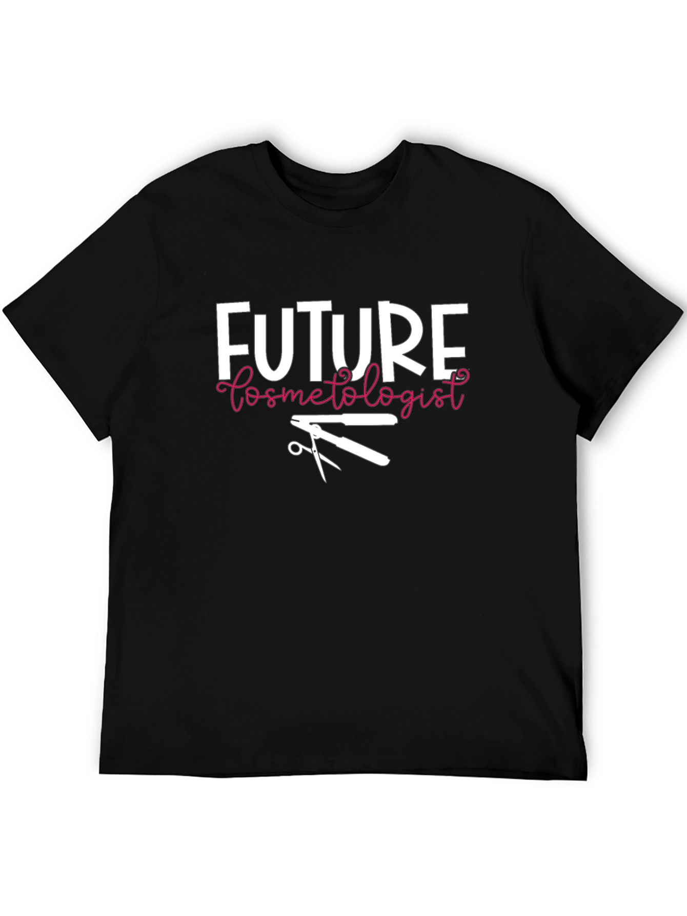 Camiseta Negra Futura Cosmetóloga