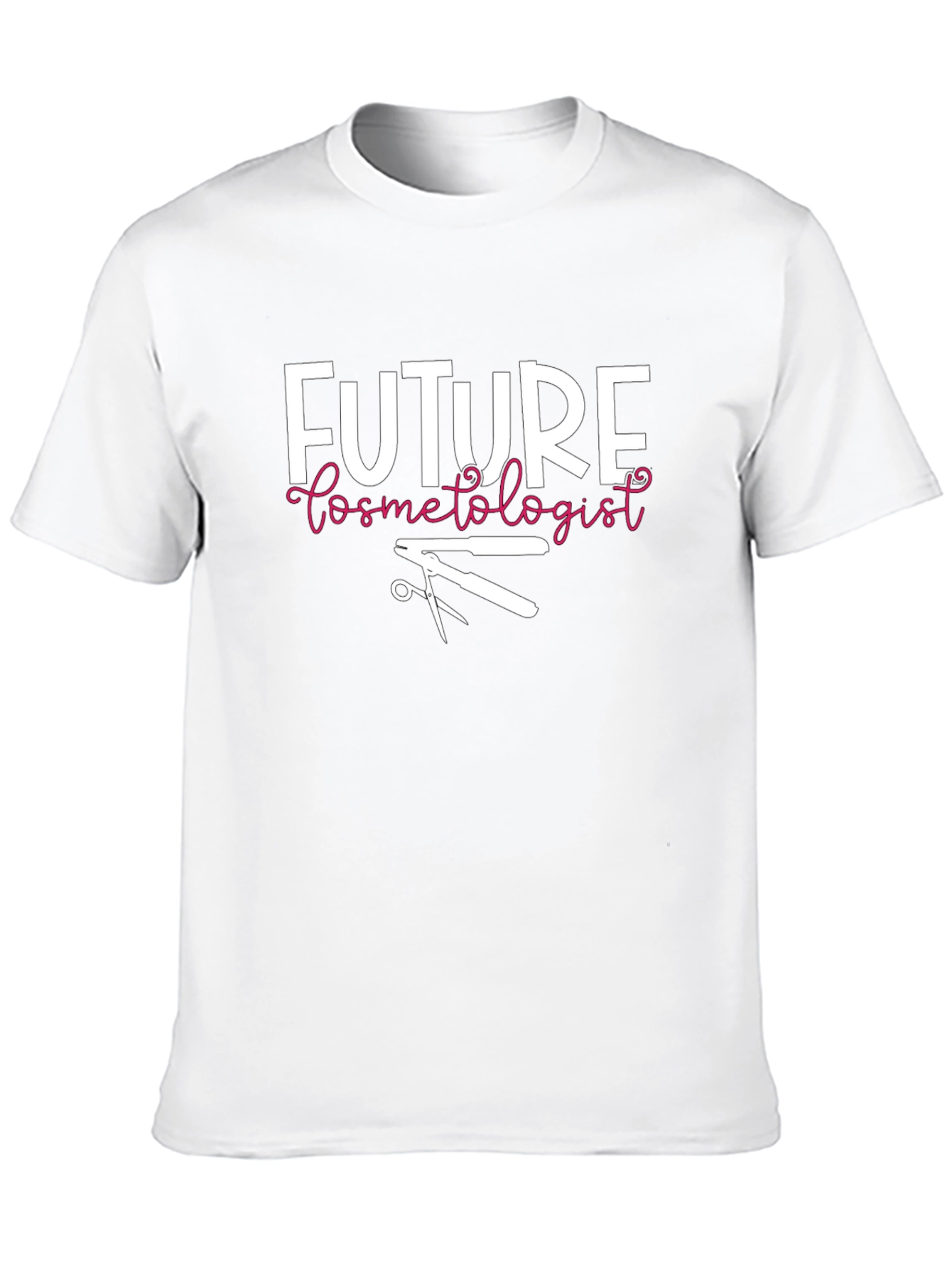 Camiseta Negra Futura Cosmetóloga