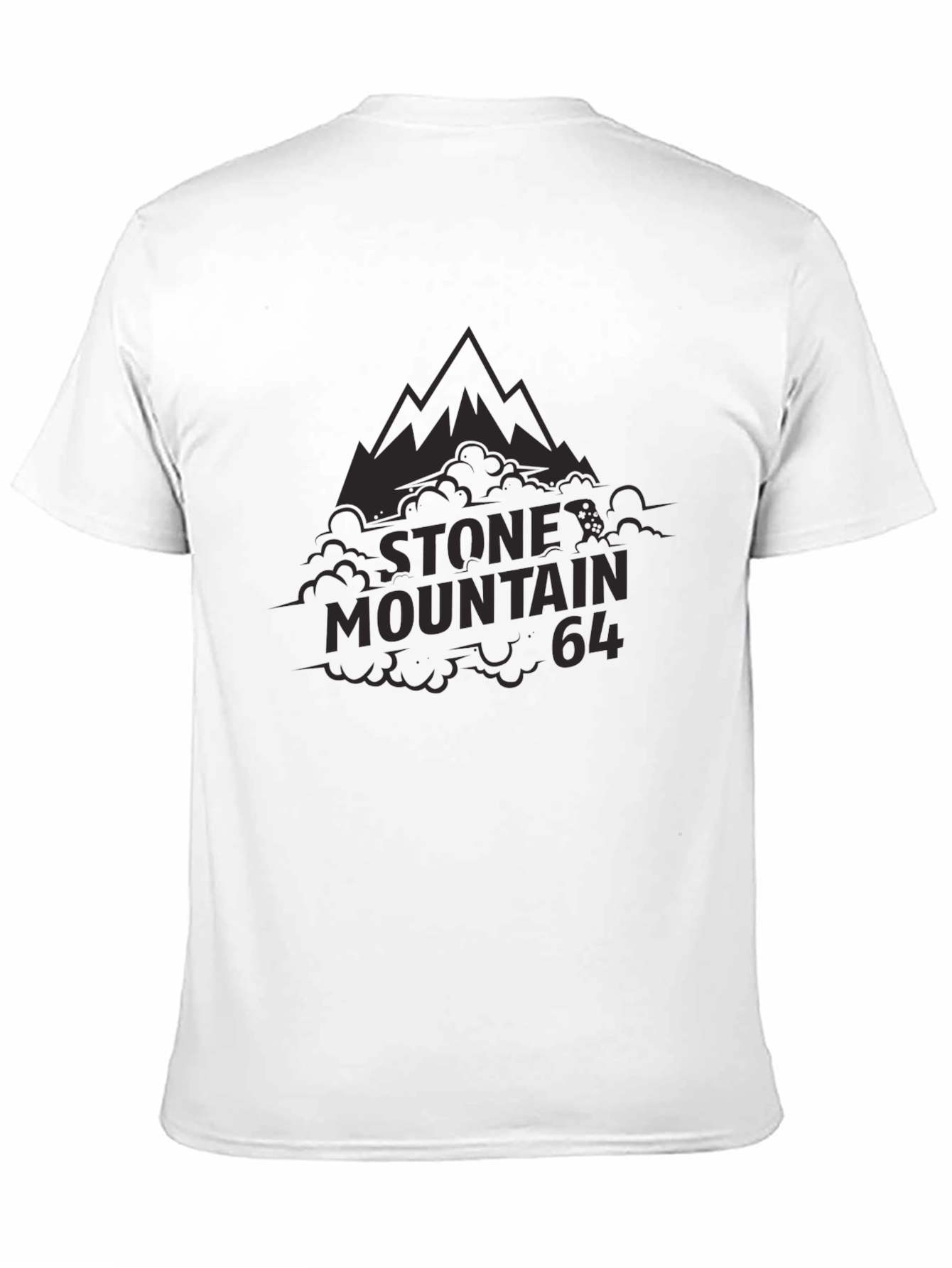 Camiseta Negra Stone Mountain 64