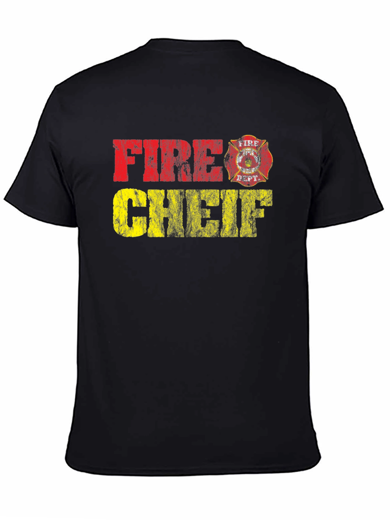 Camiseta Jefe de Bomberos - Diseño Distintivo