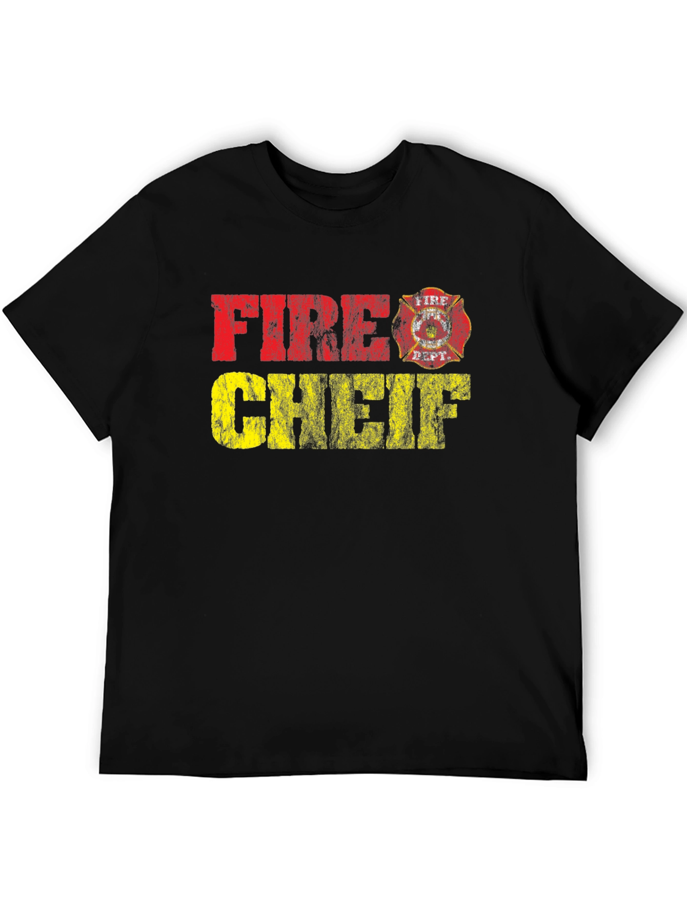 Camiseta Jefe de Bomberos - Diseño Distintivo