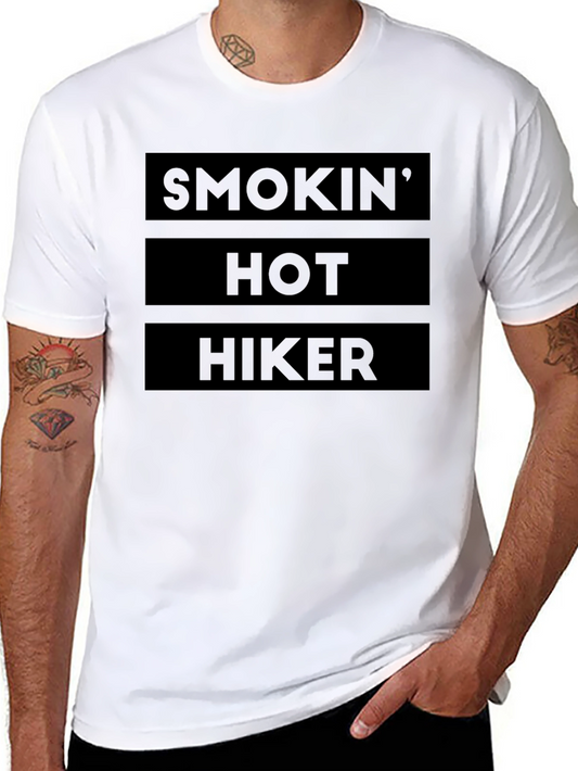 Camiseta Negra Smokin Hot Hiker
