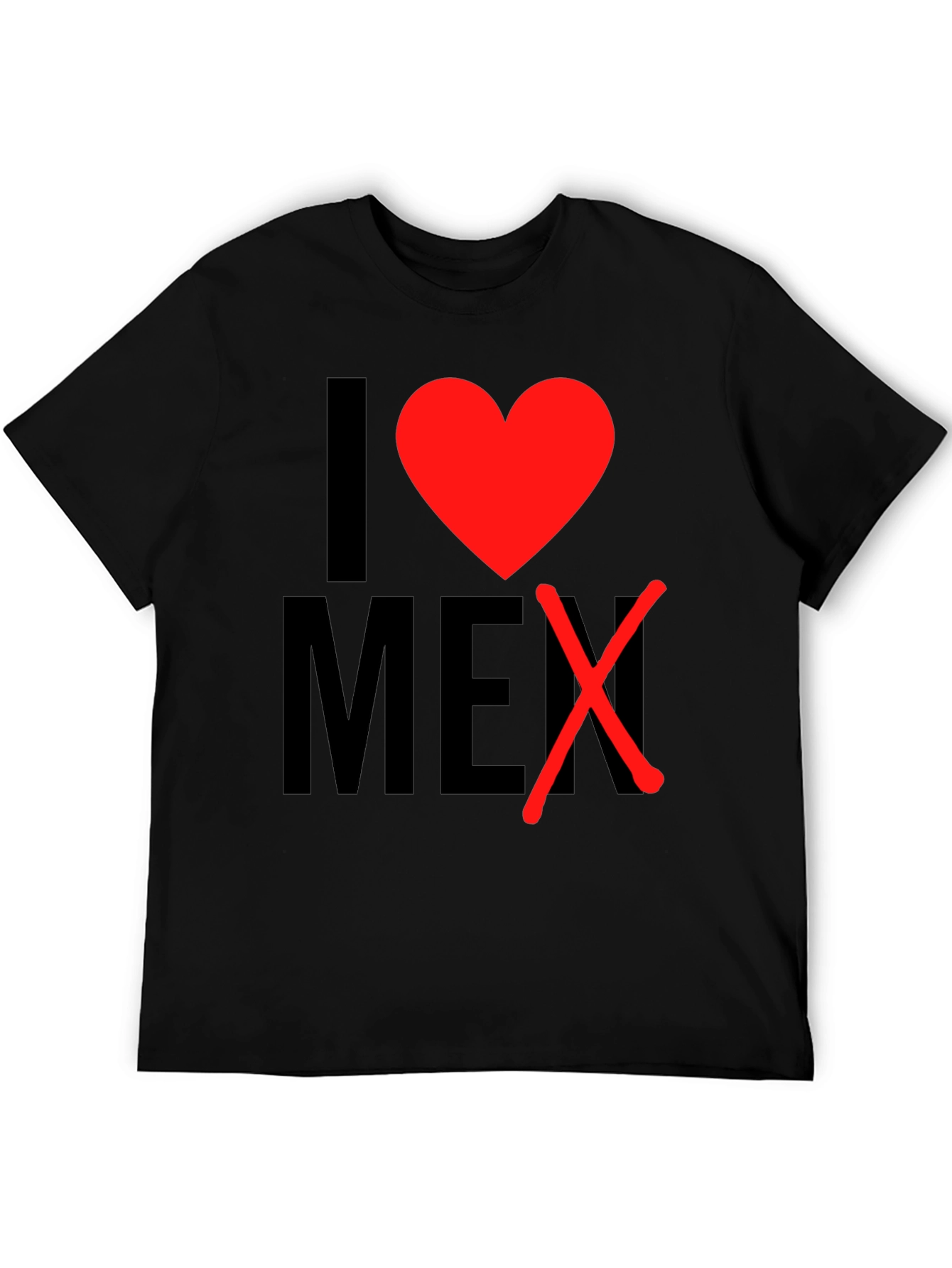 Camiseta con Diseño I ❤️ MEX