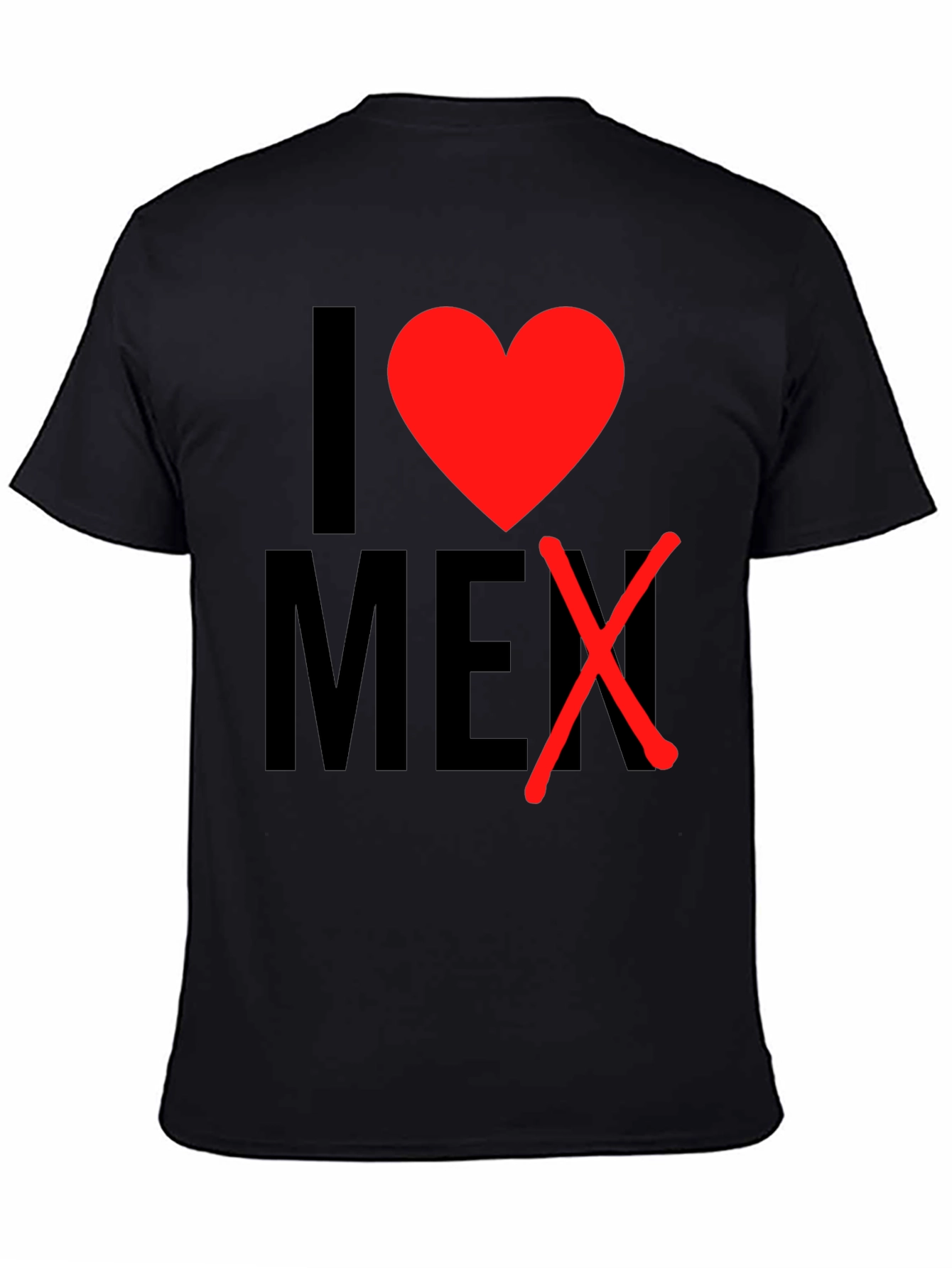 Camiseta con Diseño I ❤️ MEX