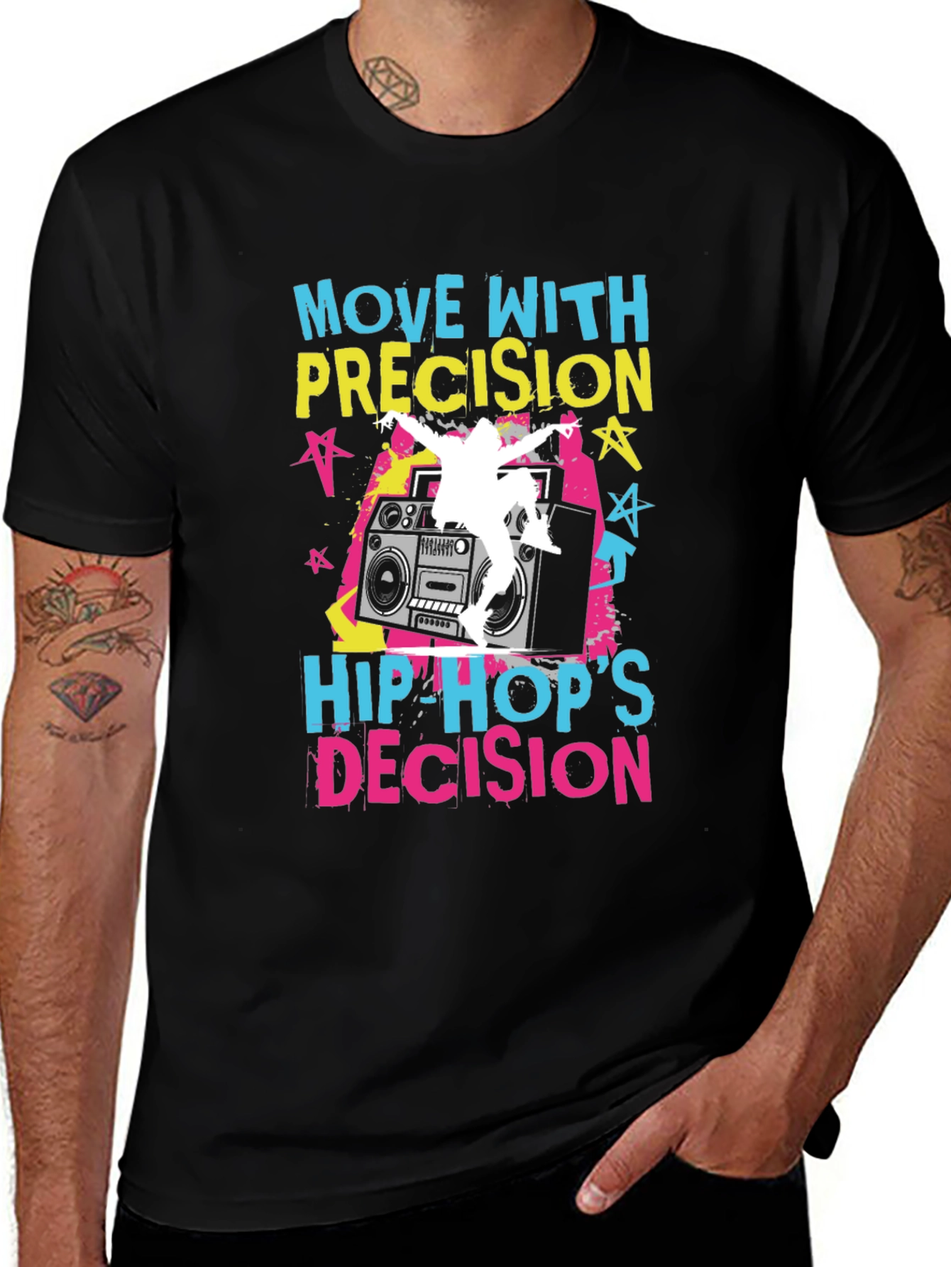 Camiseta Hip Hop: Muévete con Precisión