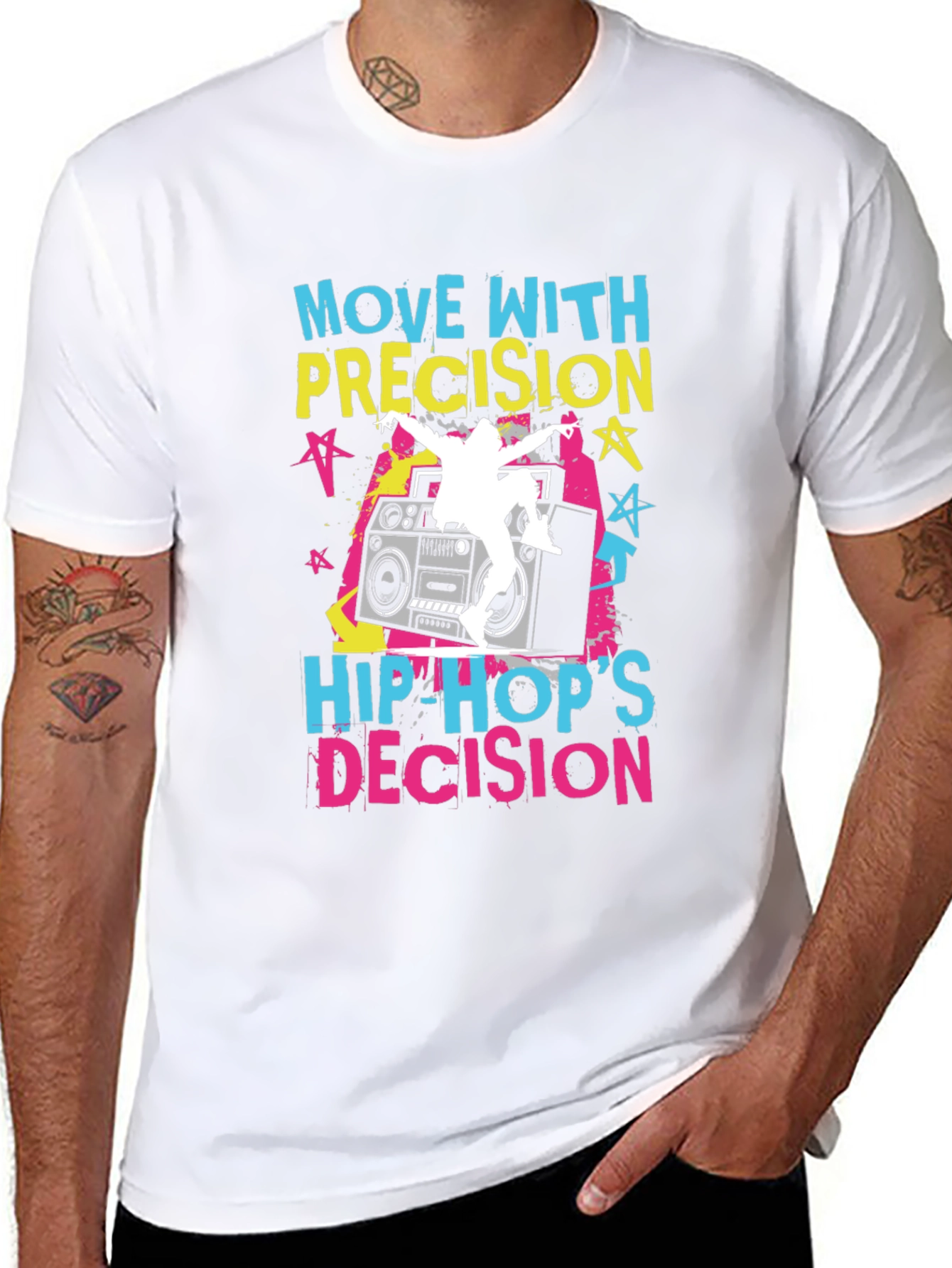 Camiseta Hip Hop: Muévete con Precisión