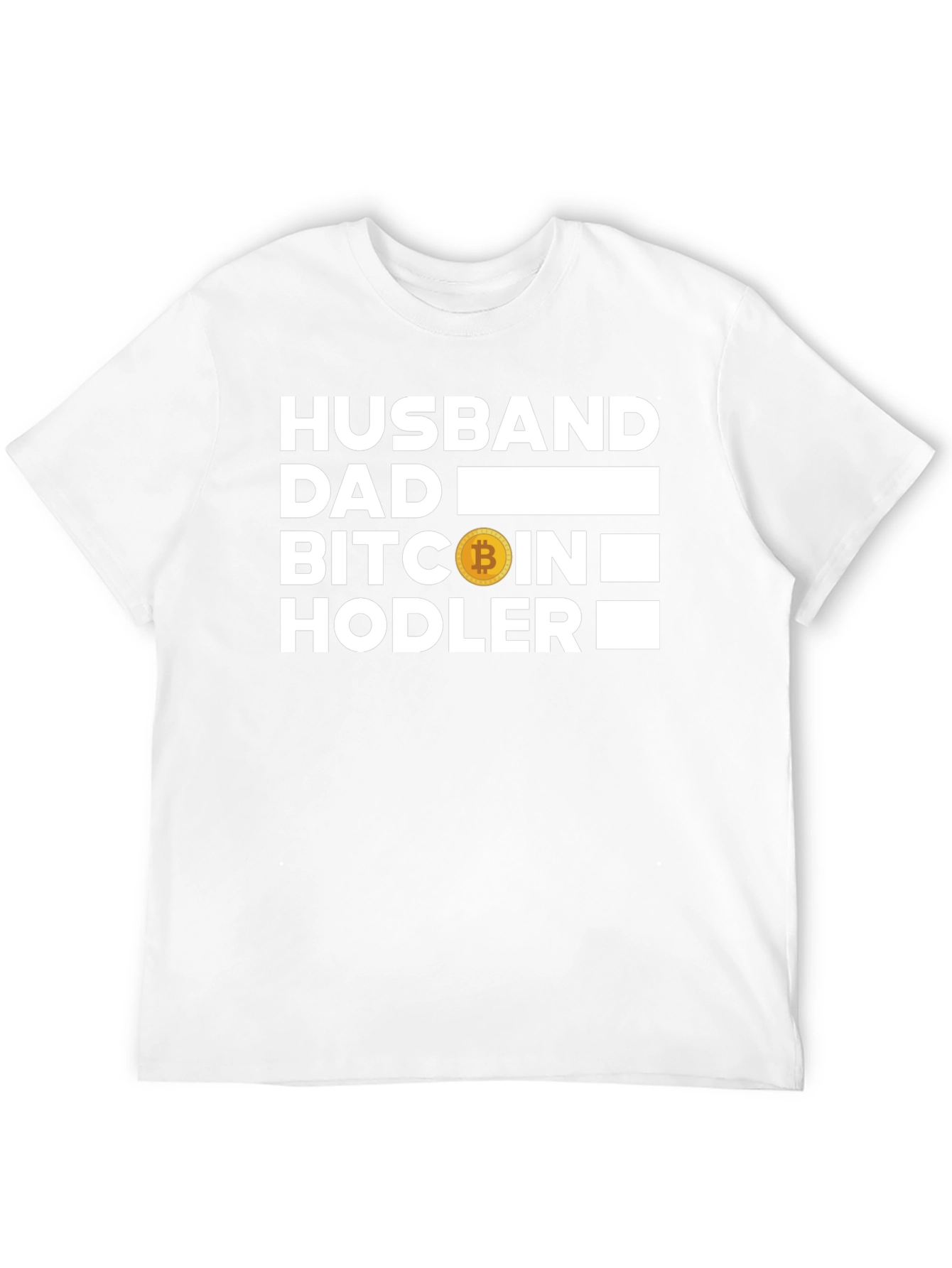 Camiseta Hombre Bitcoin Hodler - Ideal Papá y Marido