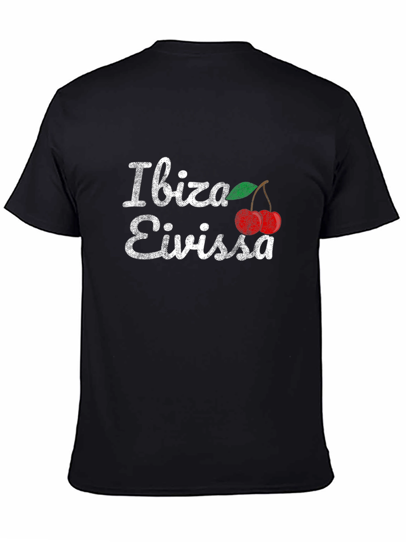Camiseta Ibiza Eivissa Cerezas - Diseño Vacaciones