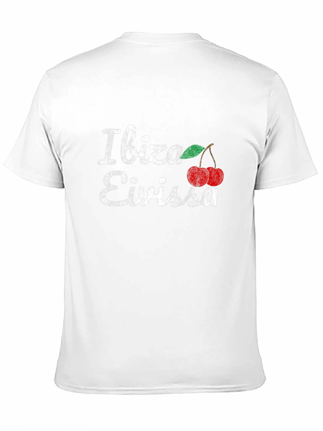 Camiseta Ibiza Eivissa Cerezas - Diseño Vacaciones