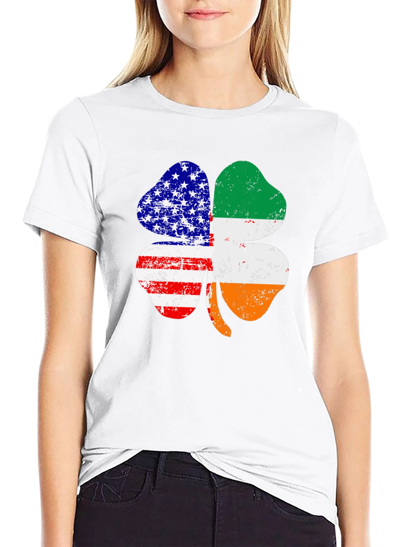 Camiseta Trébol USA-Irlanda