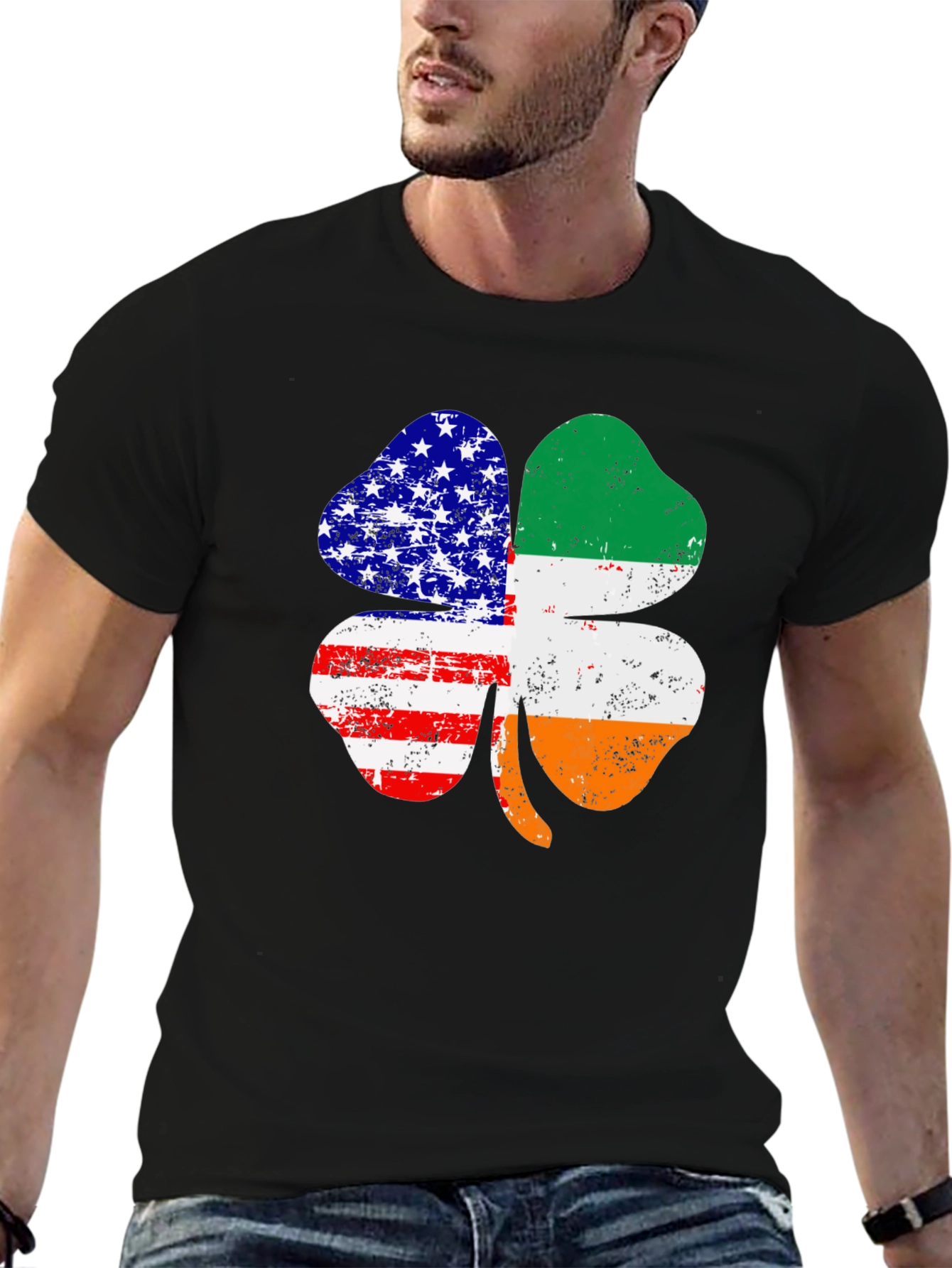Camiseta Trébol USA-Irlanda
