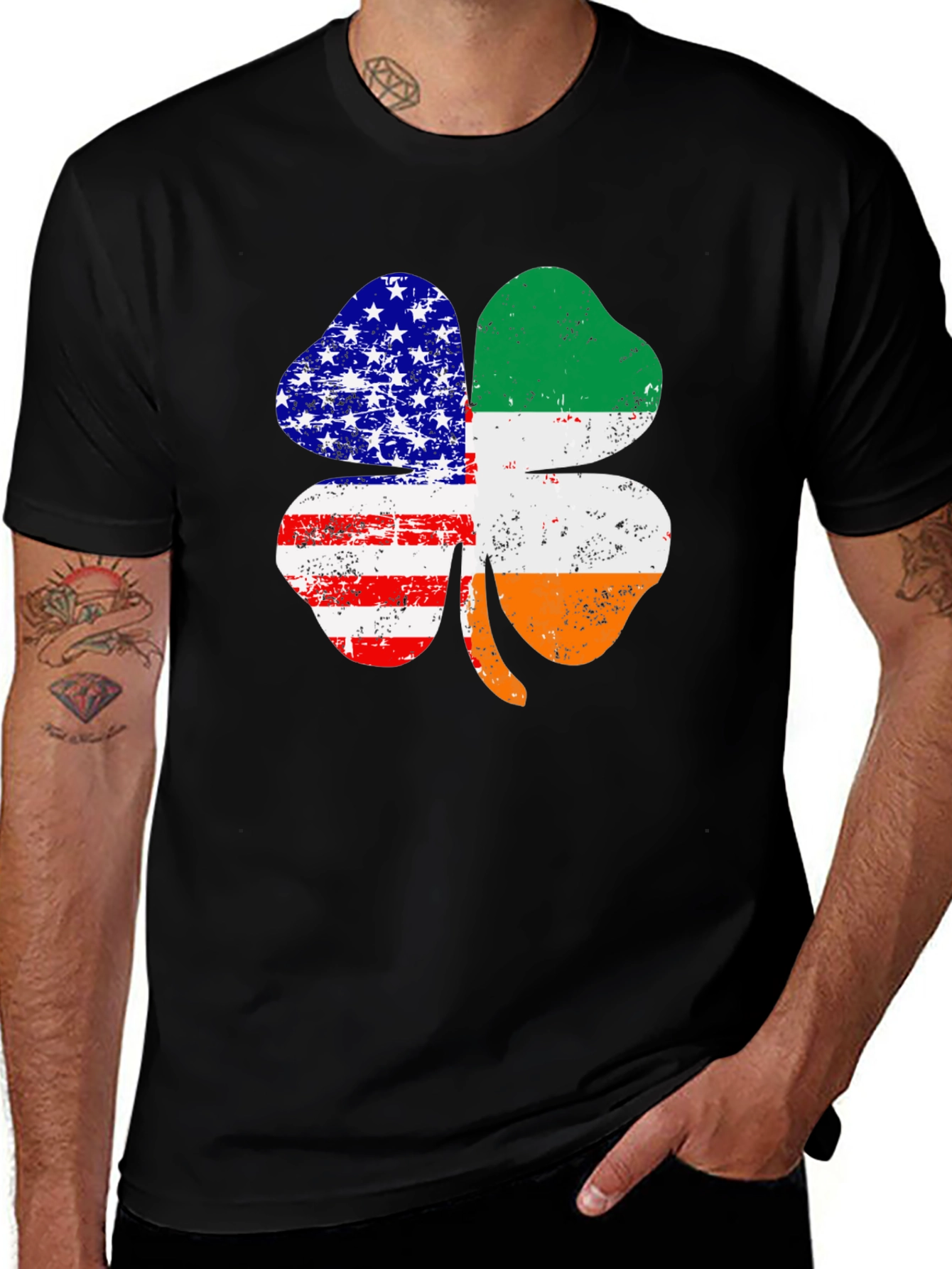Camiseta Trébol USA-Irlanda