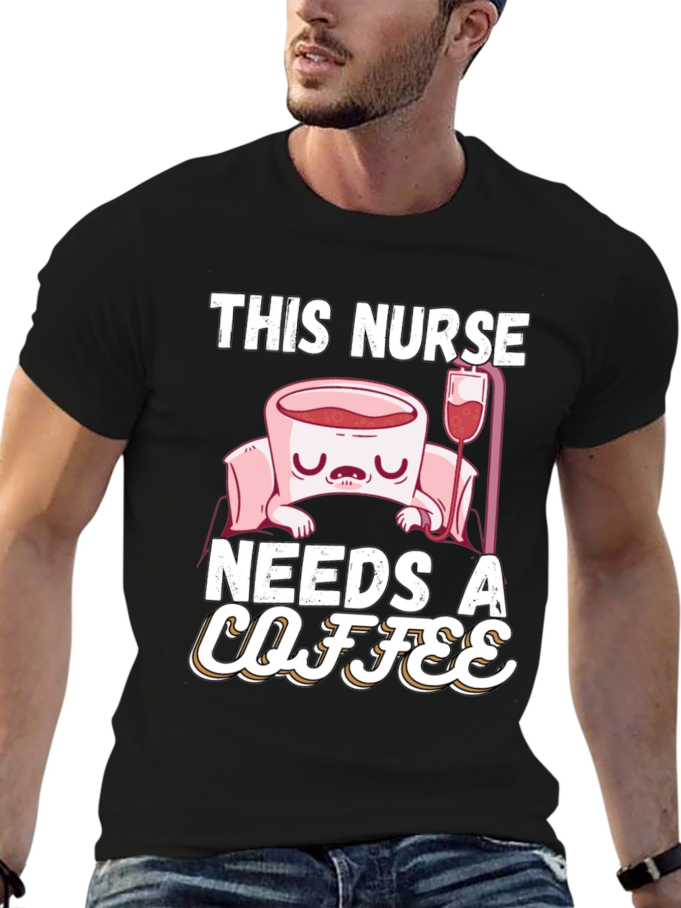 Camiseta Esta Enfermera Necesita un Café