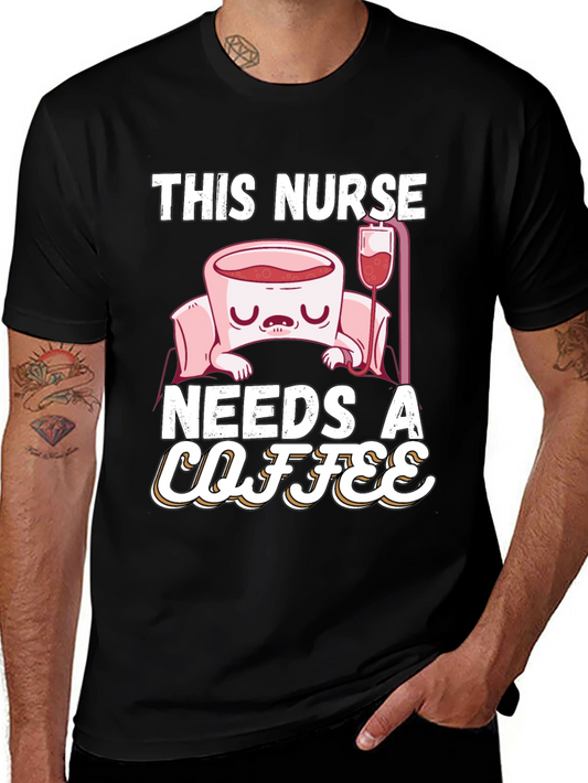 Camiseta Esta Enfermera Necesita un Café