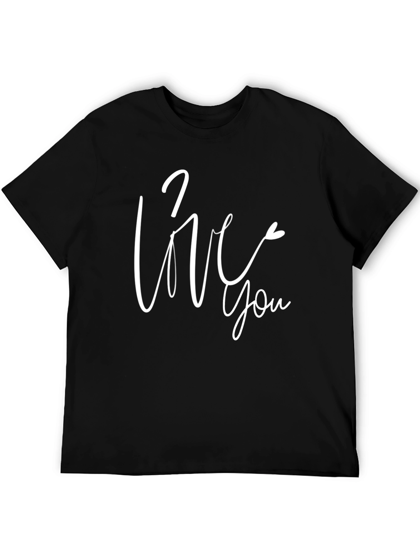 Camiseta Negra Love You