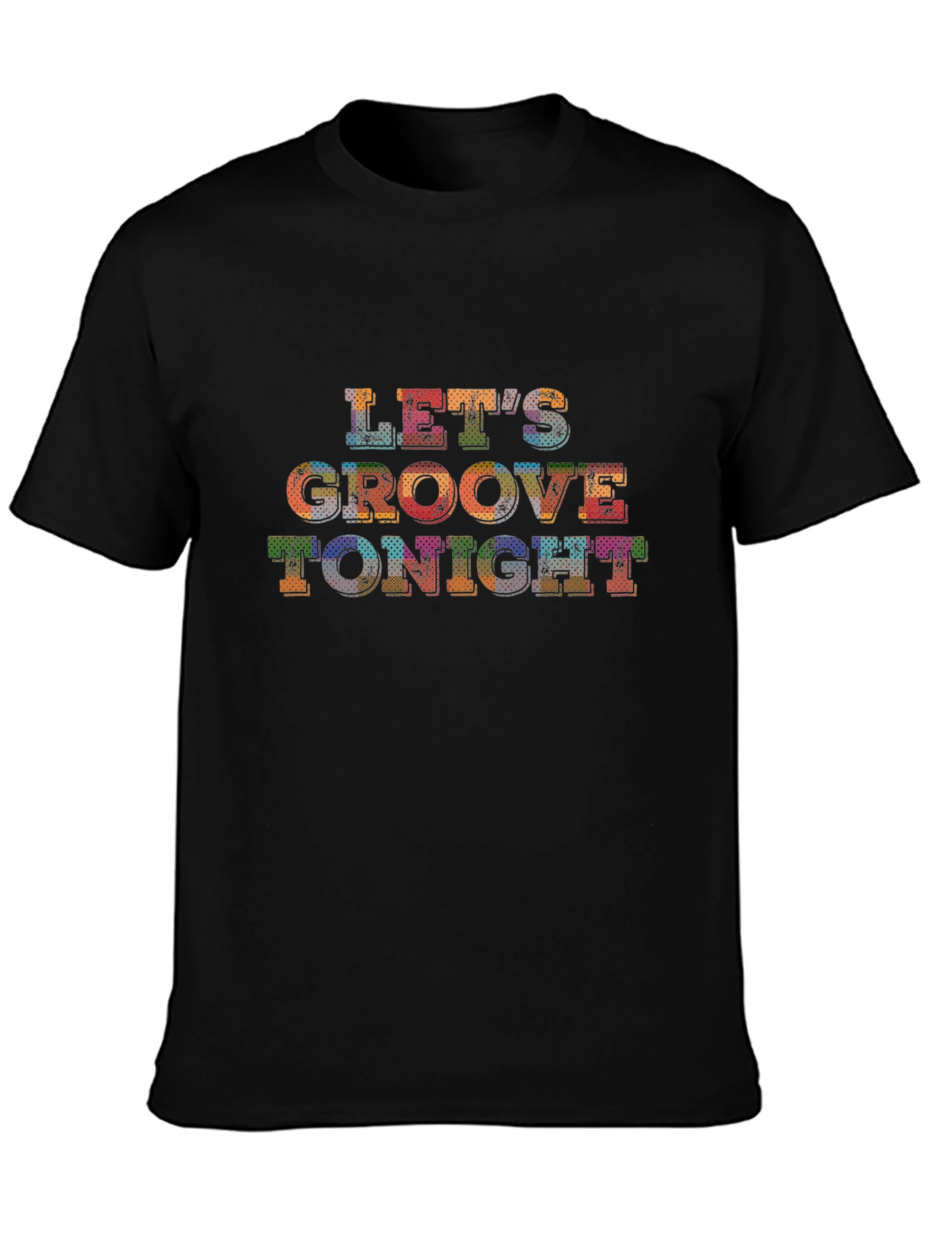 Camiseta Negra Lets Groove Tonight