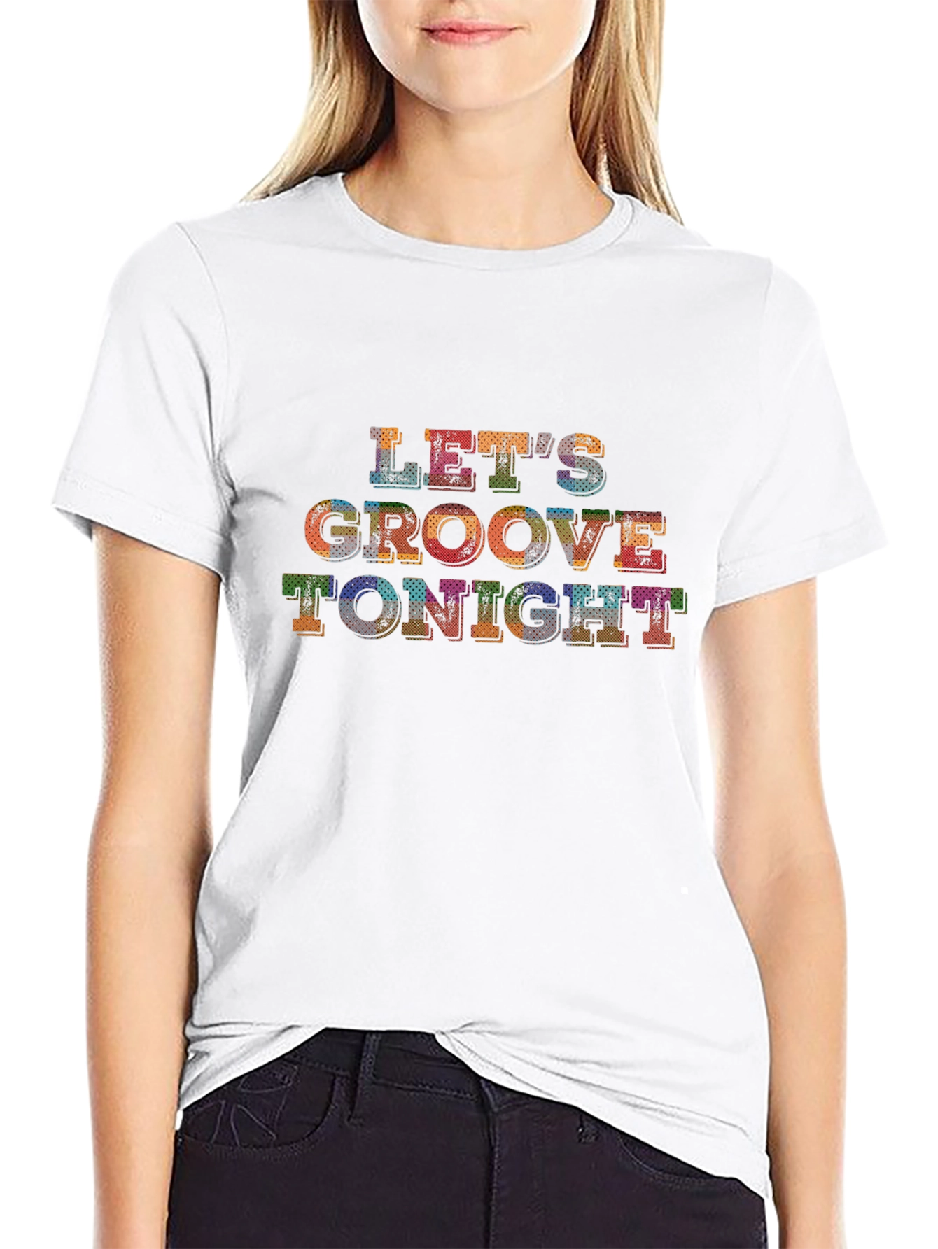 Camiseta Negra Lets Groove Tonight