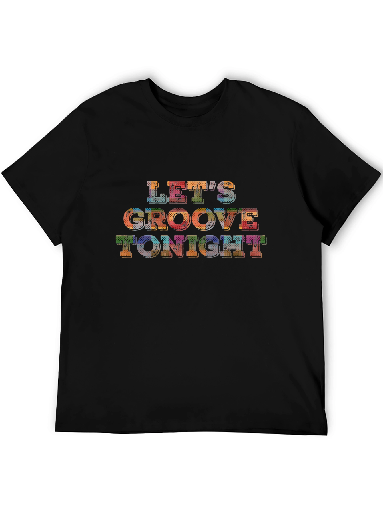 Camiseta Negra Lets Groove Tonight