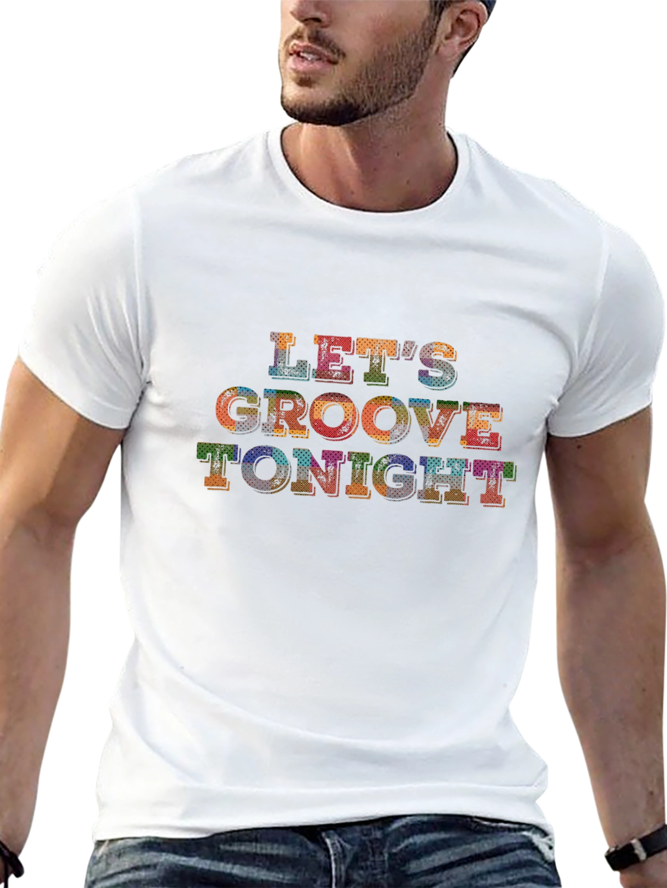 Camiseta Negra Lets Groove Tonight