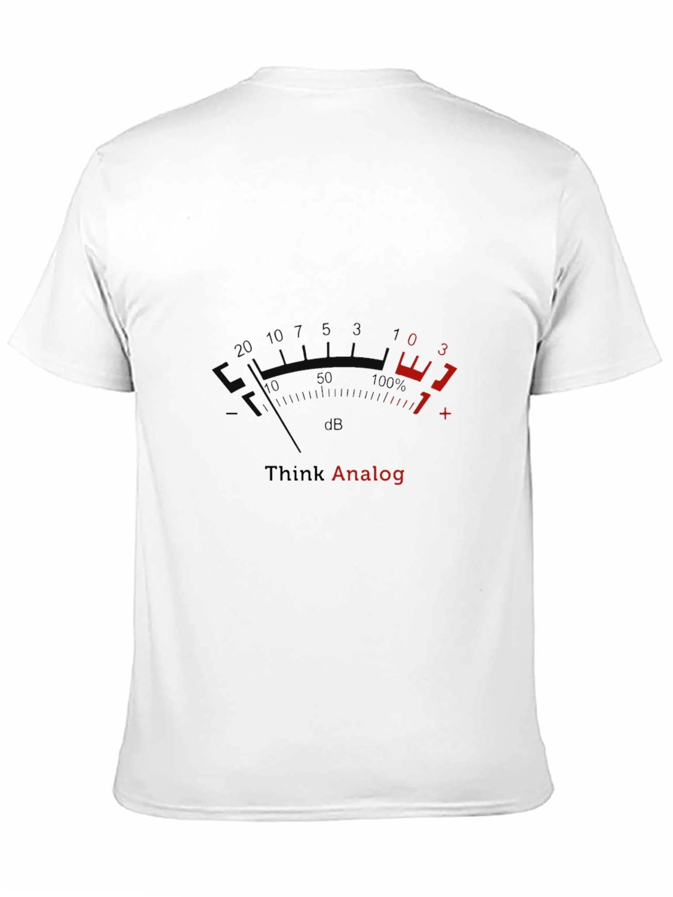 Camiseta Negra Think Analog
