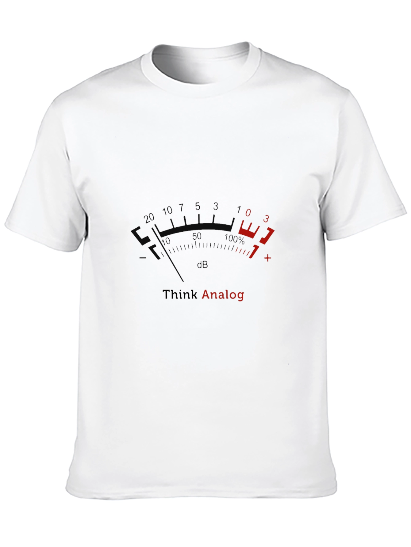 Camiseta Negra Think Analog