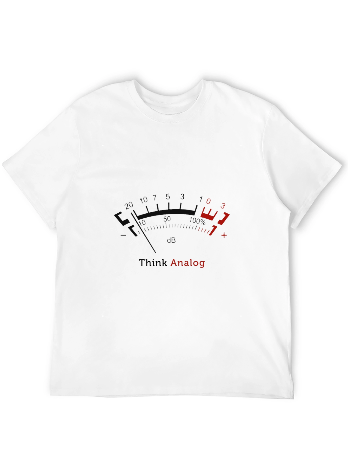 Camiseta Negra Think Analog