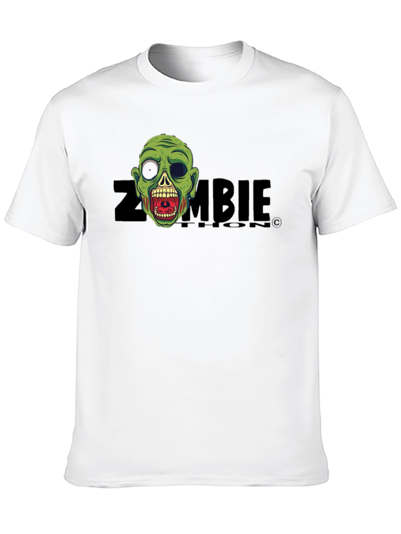 Camiseta Negra Zombie - Diseño Original y Divertido
