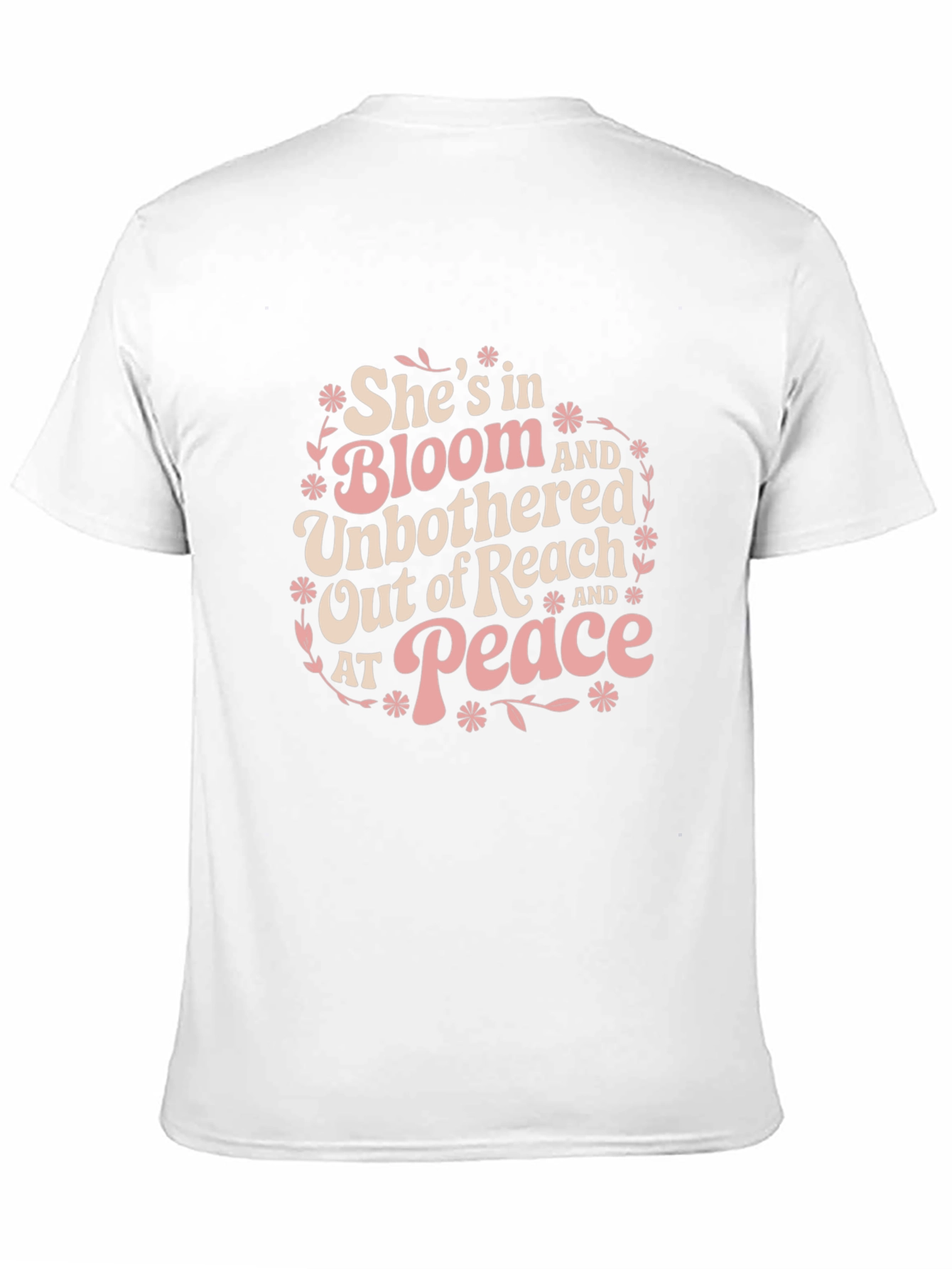 Camiseta Negra: Shes in Bloom