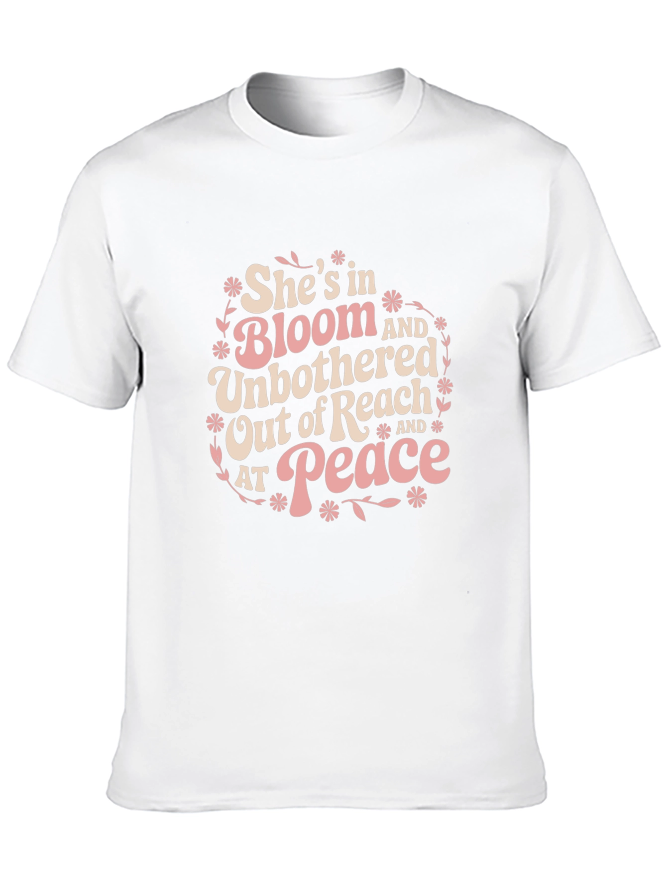 Camiseta Negra: Shes in Bloom