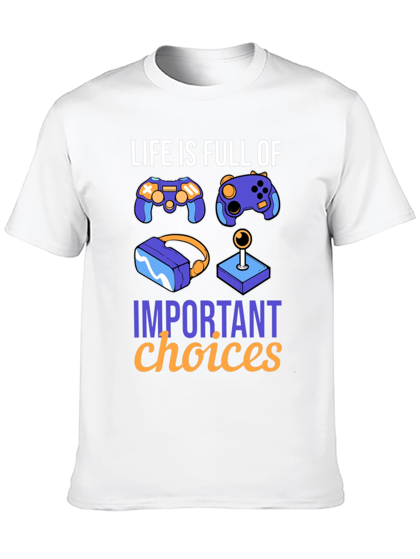 Camiseta Gamer Decisiones Importantes