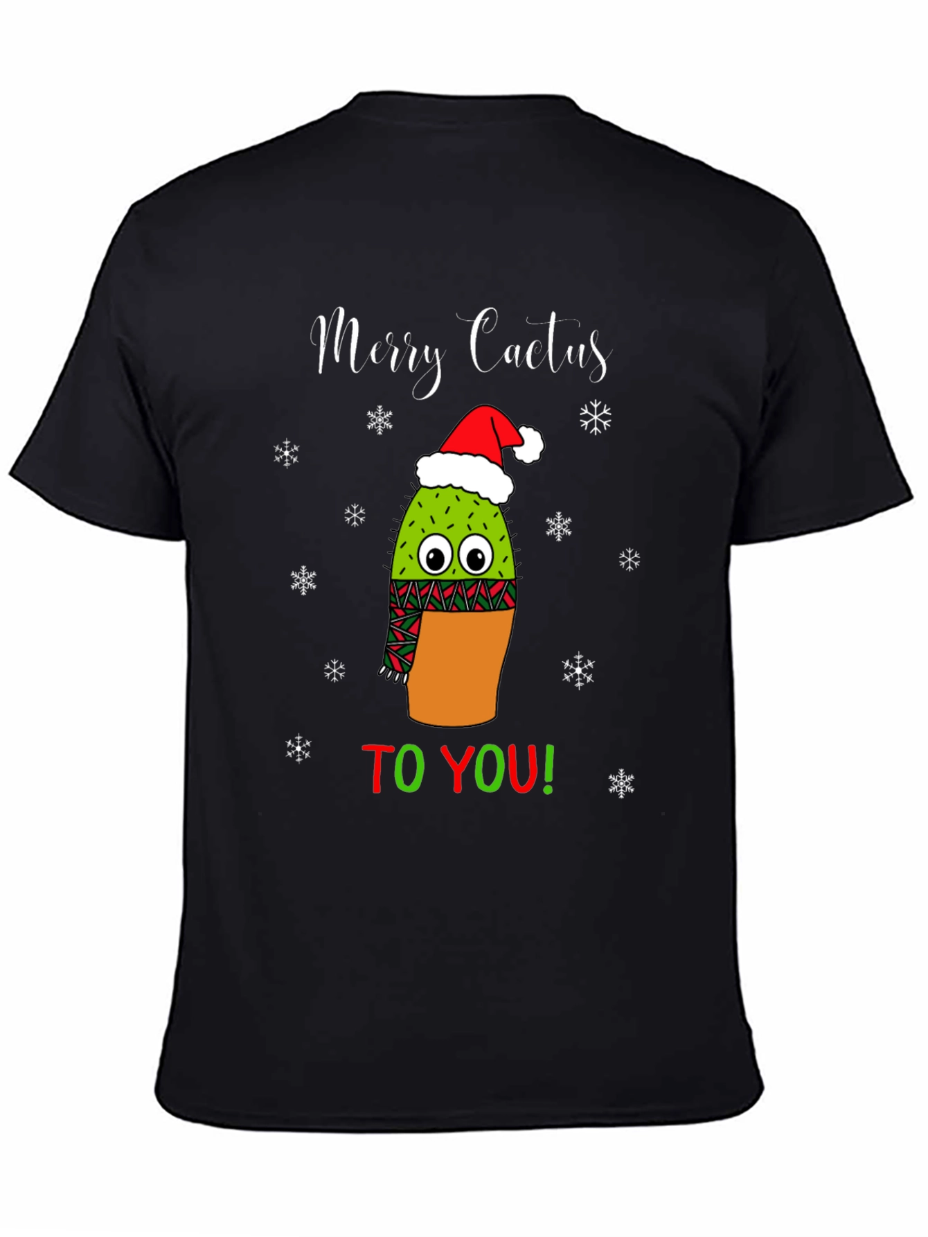 Camiseta Navideña Merry Cactus
