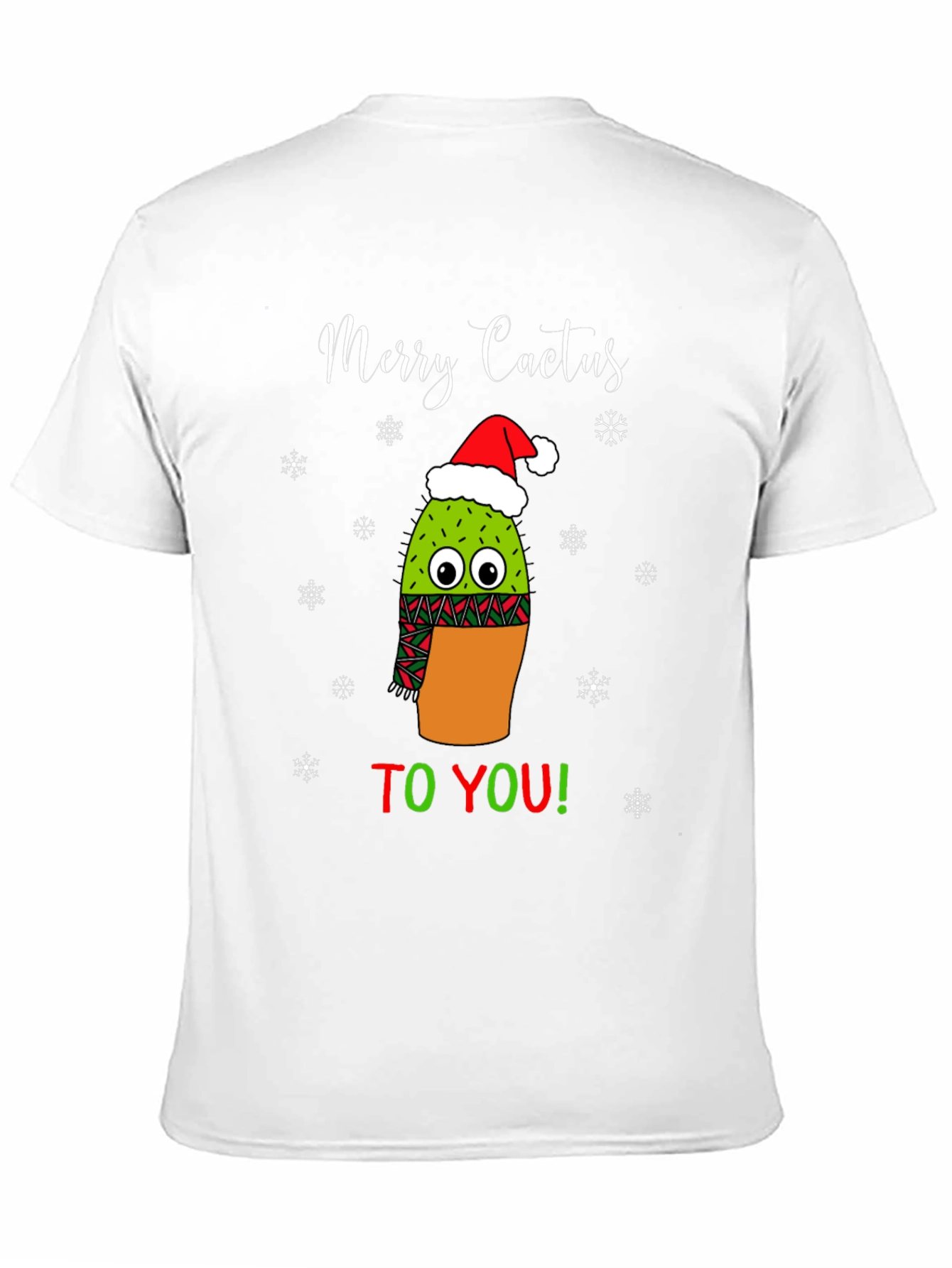 Camiseta Navideña Merry Cactus