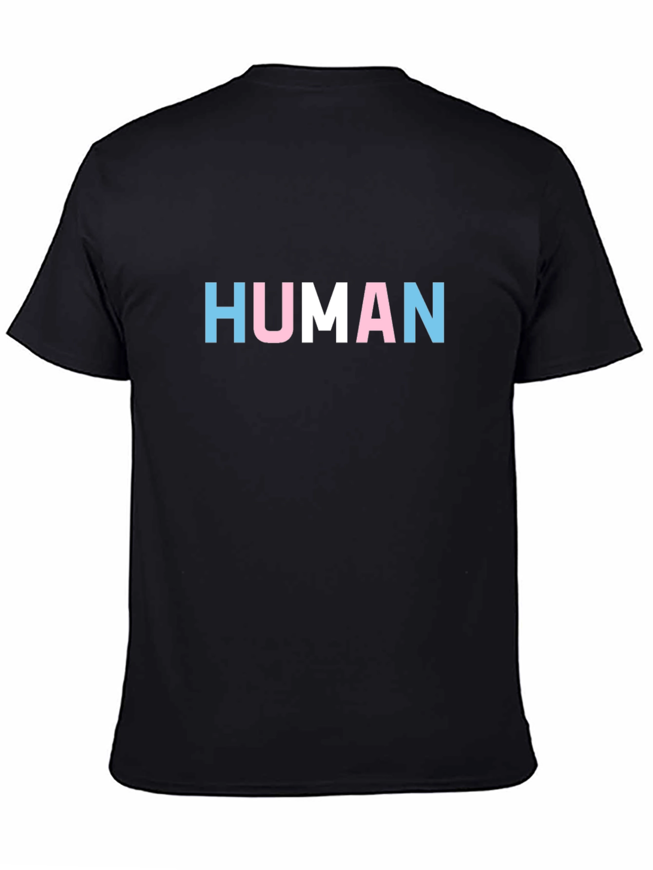 Camiseta Negra HUMAN Transgénero