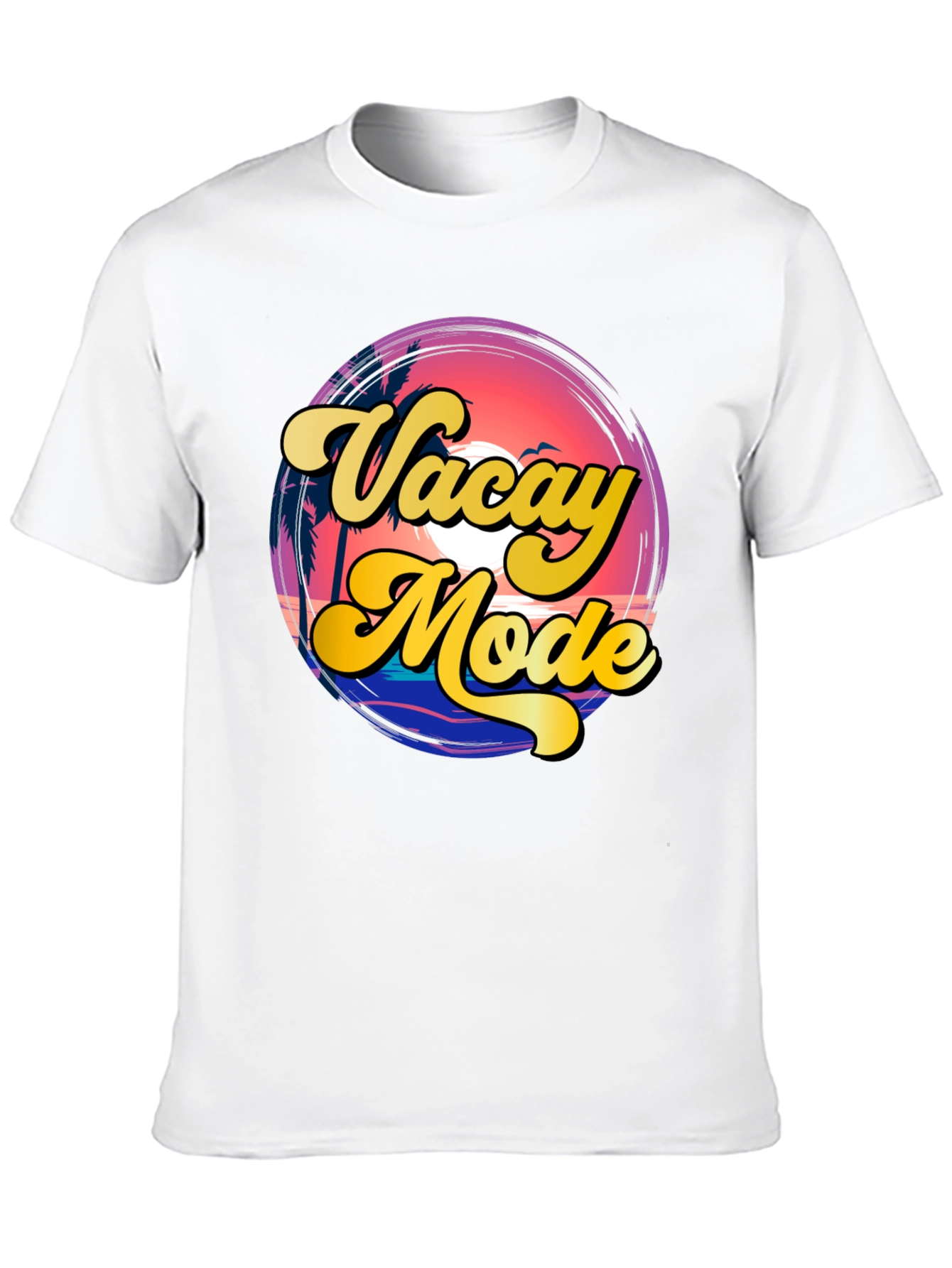 Camiseta Vacay Mode - Estilo Retro Veraniego