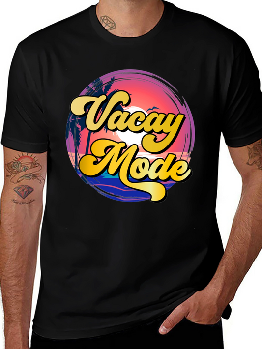Camiseta Vacay Mode - Estilo Retro Veraniego